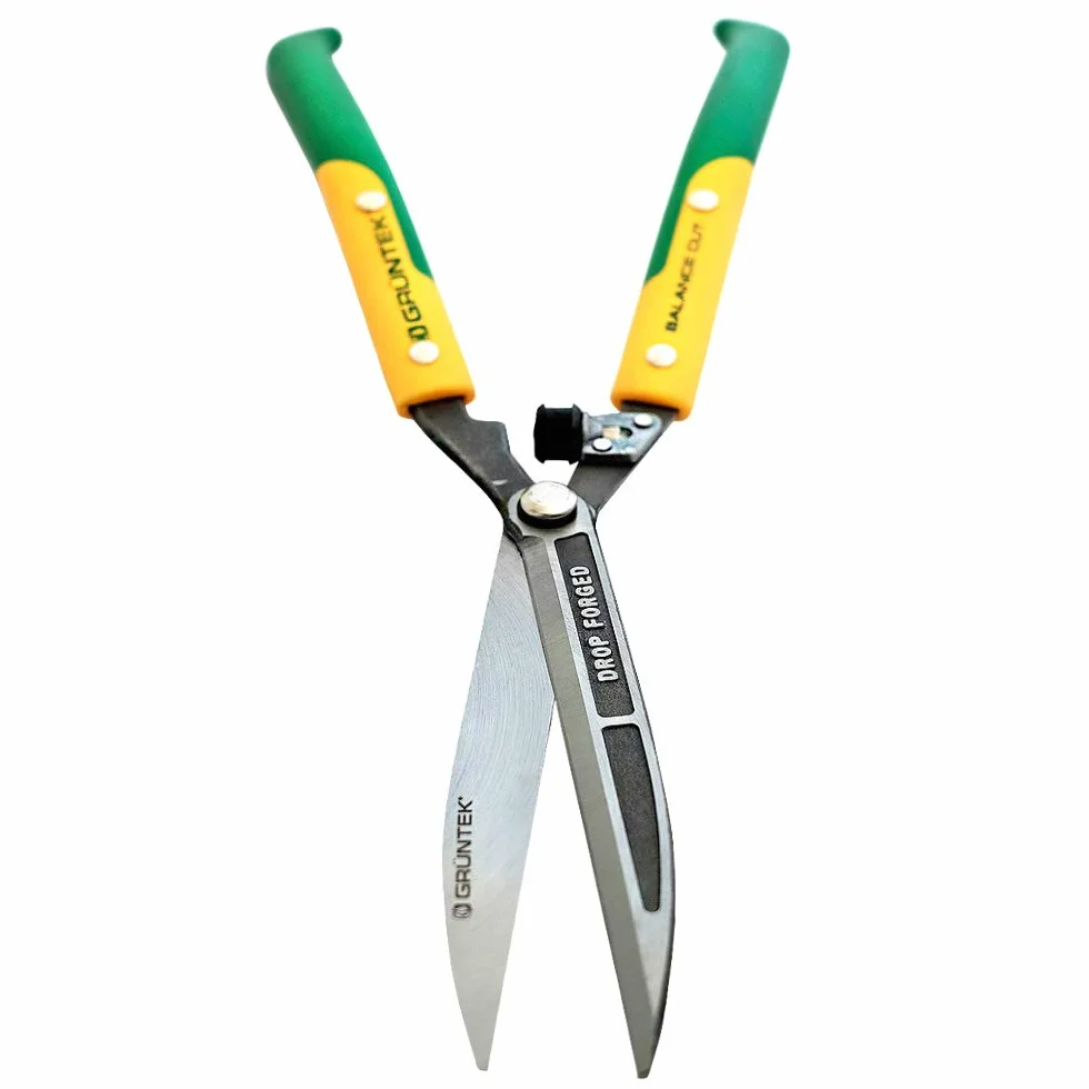 GRÜNTEK Cesoia per Siepi Forbice per Siepi Forgiate Q-23 da 600 mm - Cesoie forgiate con Lama Dritta.