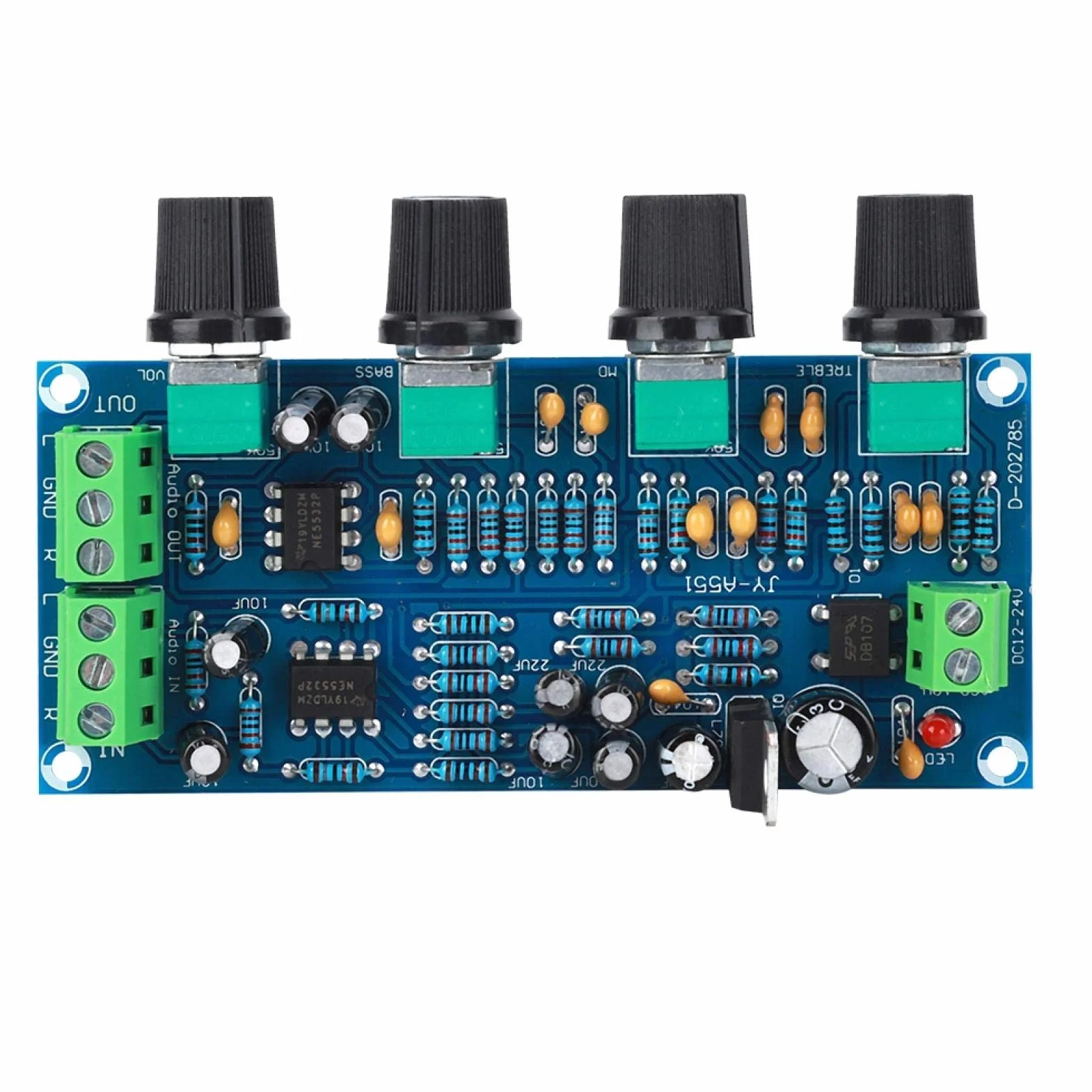 Scheda di controllo audio preamplificatore HIFI kit Amplis