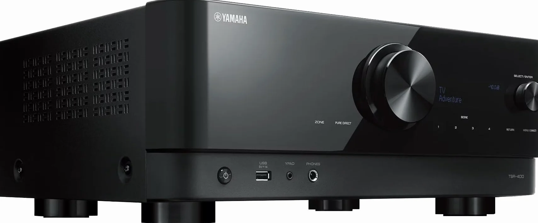 Yamaha TSR-400 Sintoamplificatore AV 5.1 canali con Cinema DSP 3D, HDMI, surround wireless