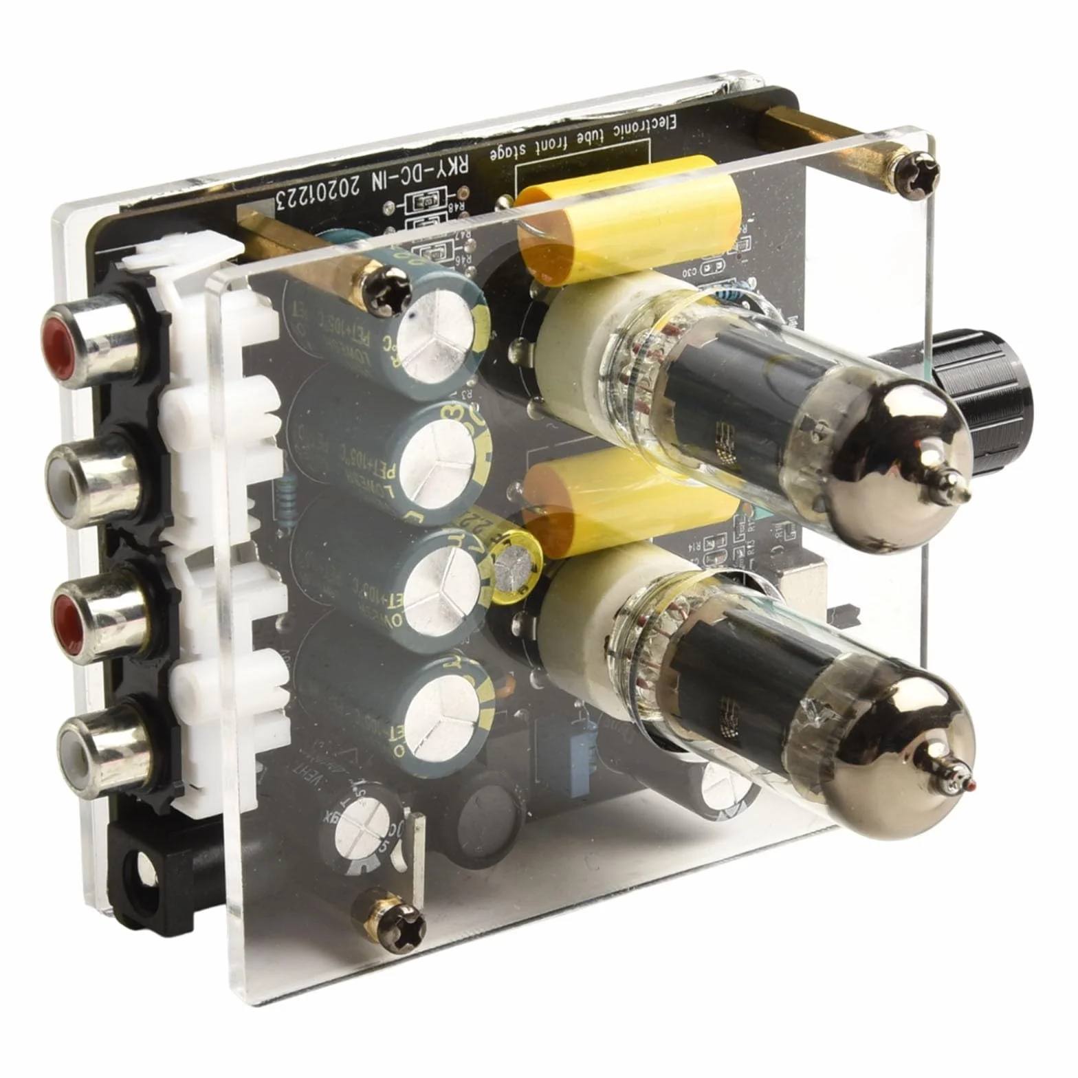 Preamplificatore HiFi Tube 6A2 Home Theater equalizzatore preamplificazione guadagno tensione jack alimentazione 3,5/5,5 * 2,1 mm