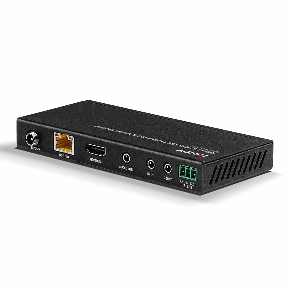 LINDY HDMI 18G HDBaseT Extender 100 m IR RS-232 Odbiornik