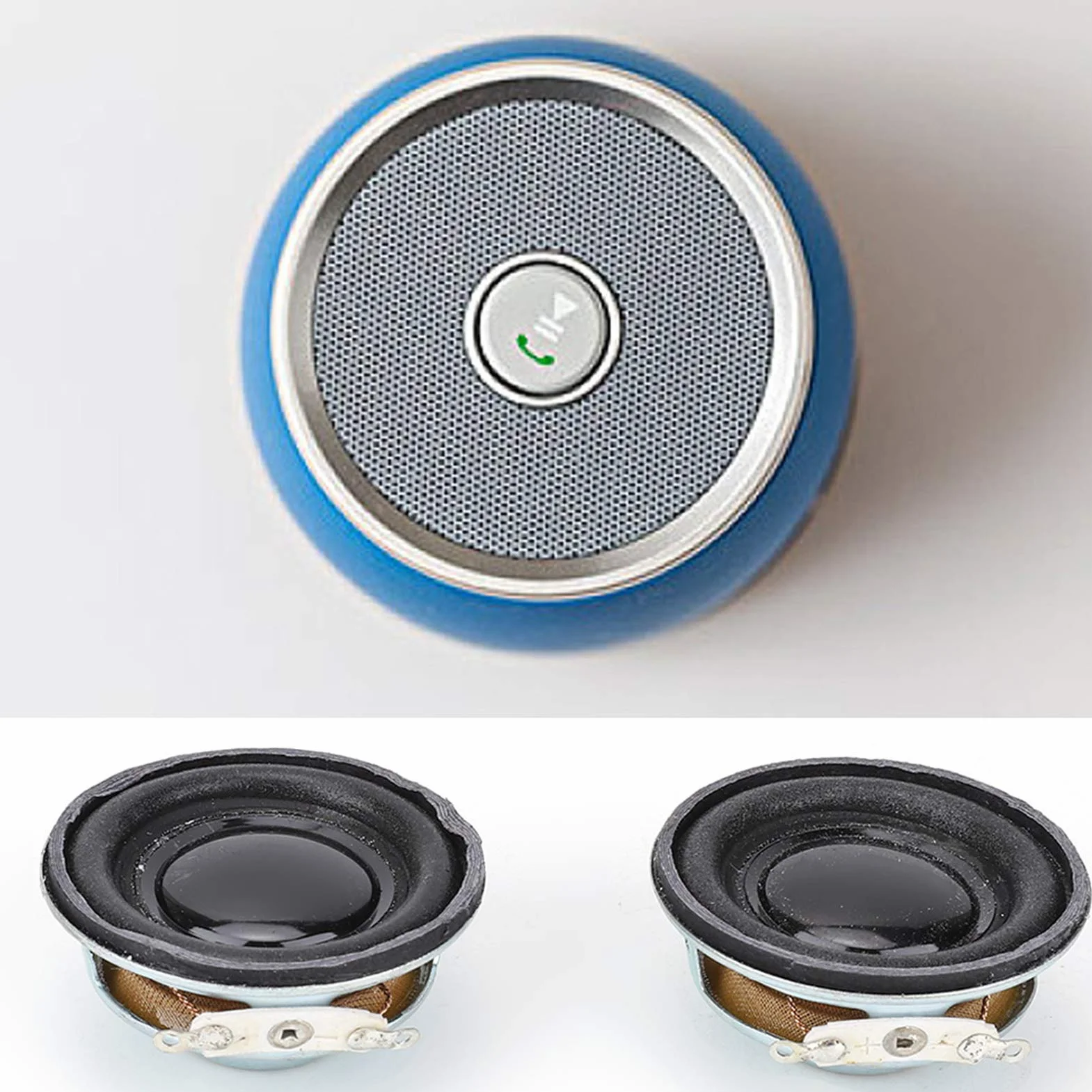 Altoparlante Woofer stereo 2 pezzi 3 W 4 Ω per mini amplificatore audio sistema audio compatto