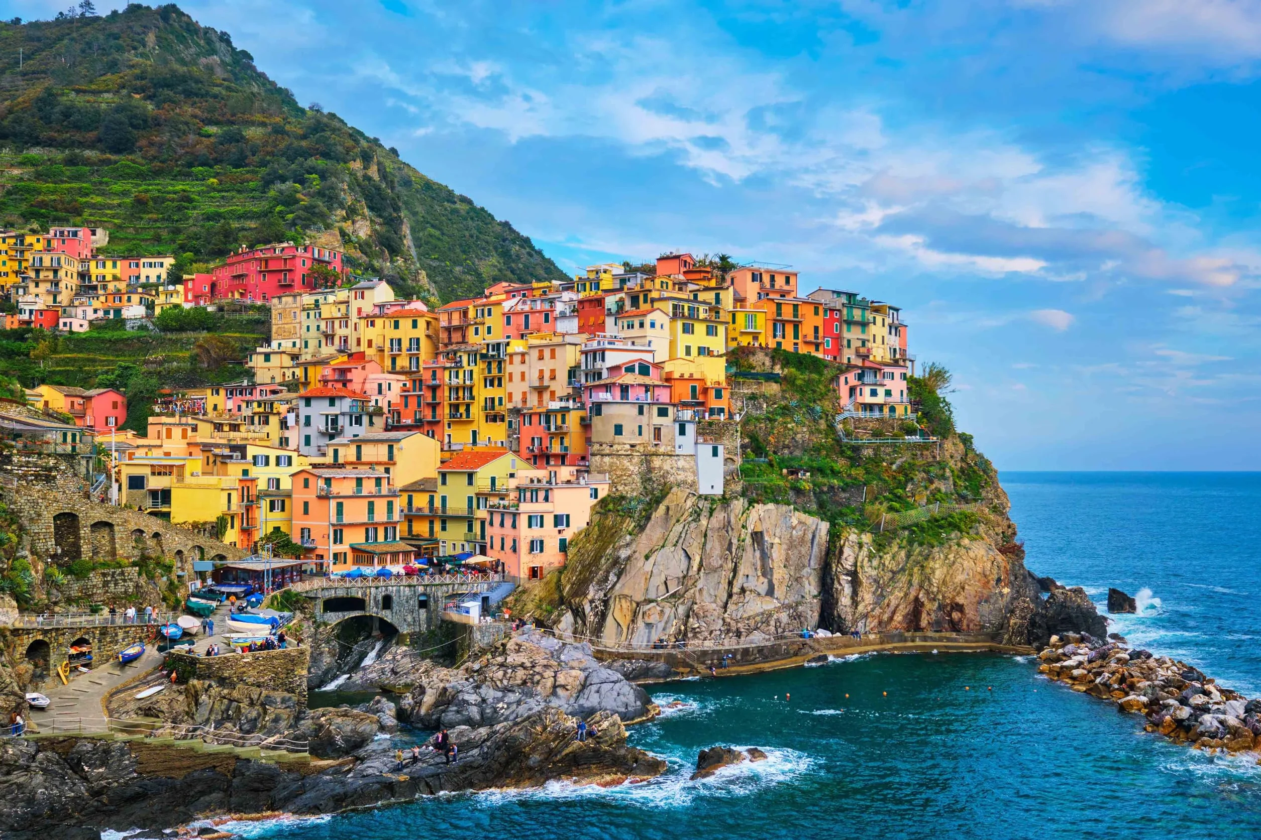 Set di cartoline Italia 9 biglietti foto Roma Venezia Dolomiti Cinque Terre Firenze Toscana Costiera Amalfitana