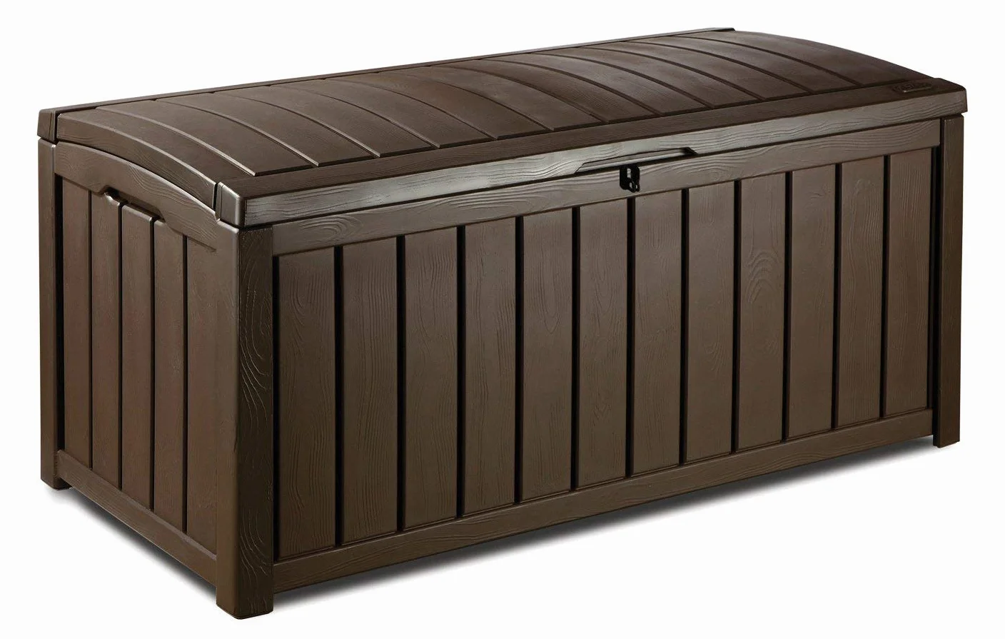 Keter Baule Glenwood Marrone 390 Lt In Resina Cm 128X65X61 H