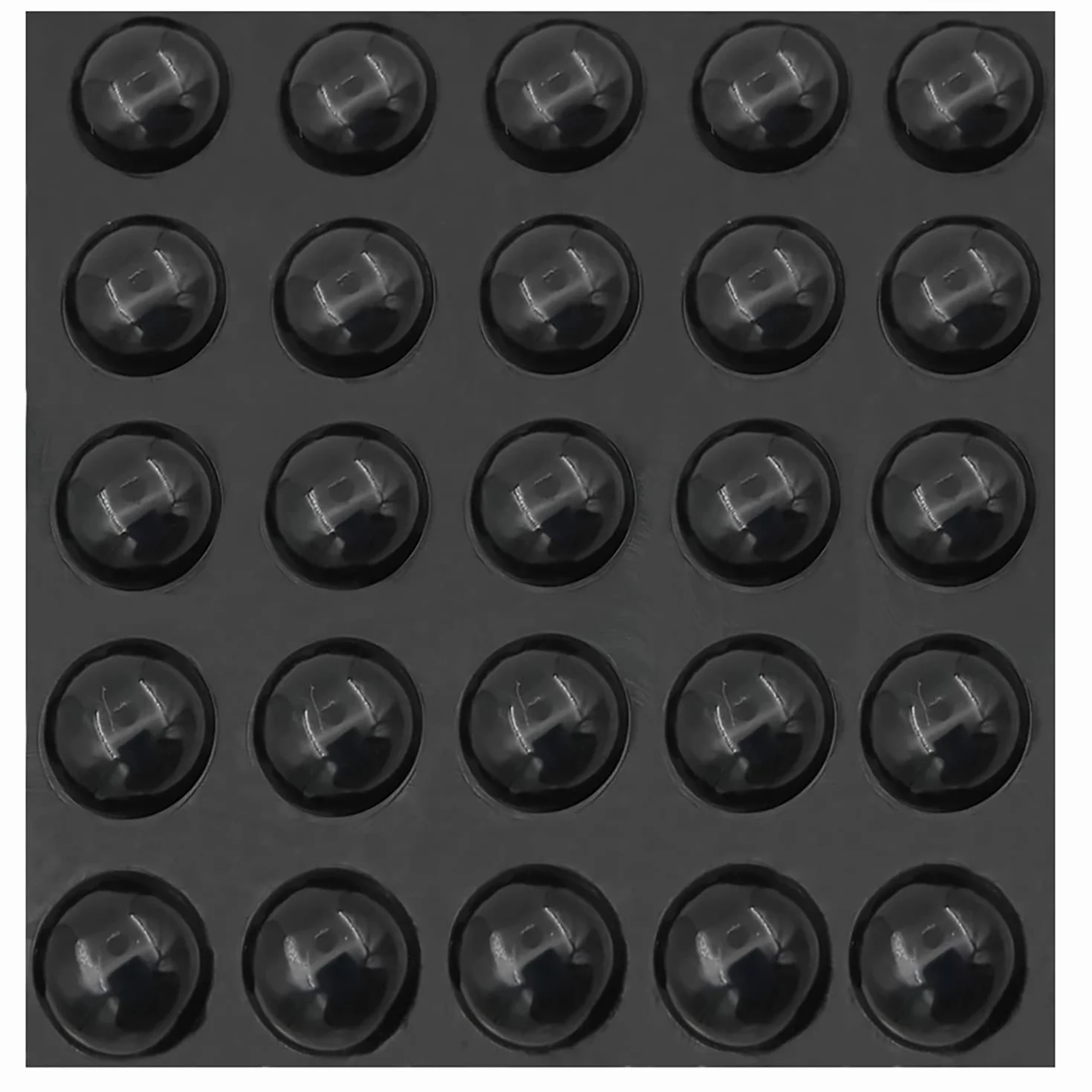 Piedini isolanti autoadesivi in gomma silicone – Set 20 cuscinetti ammortizzatori acustici per altoparlanti