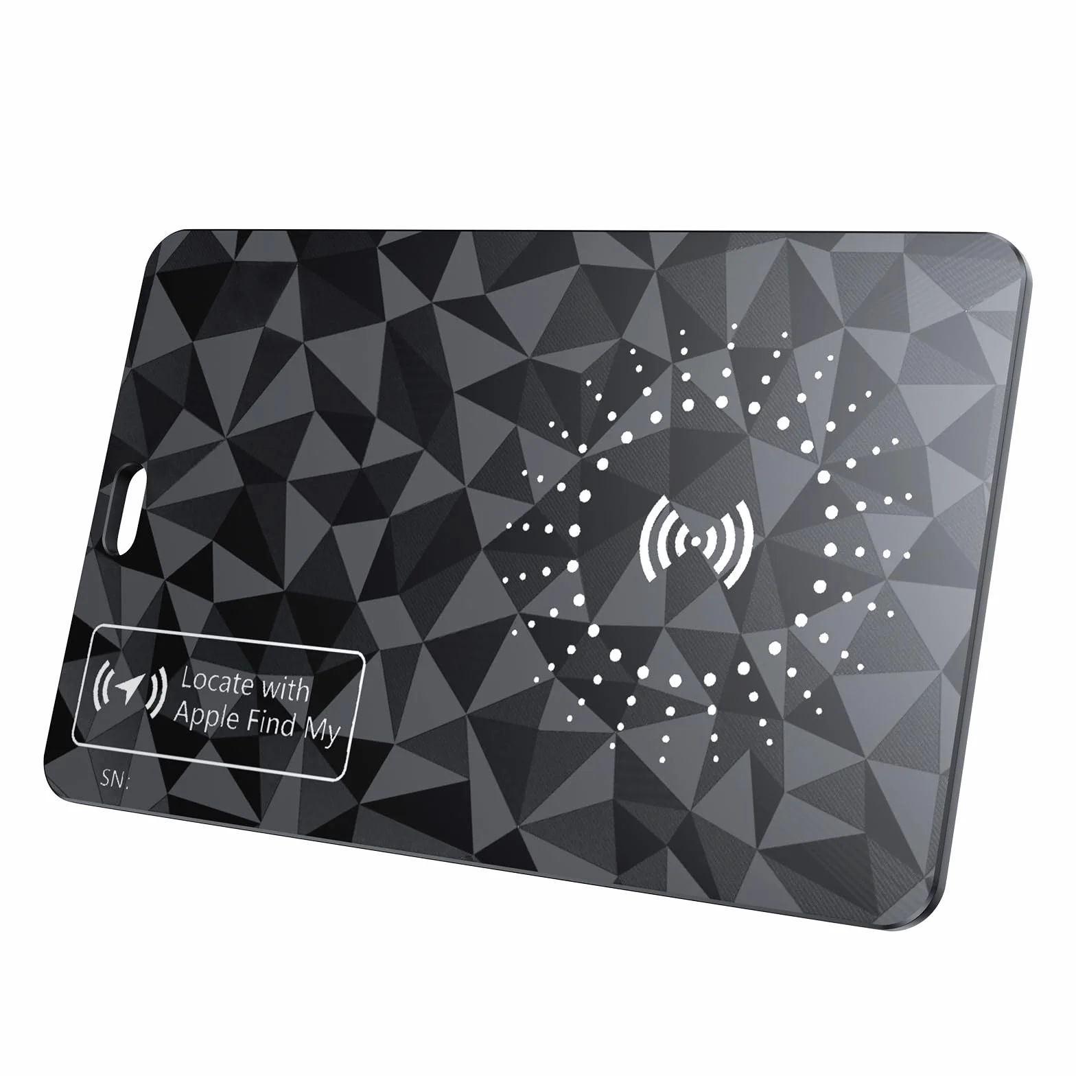 Smart Finder Tag Carta Tracker Ultra Sottile Portafoglio Impermeabile IP67 iOS Find Hub Localizzazione