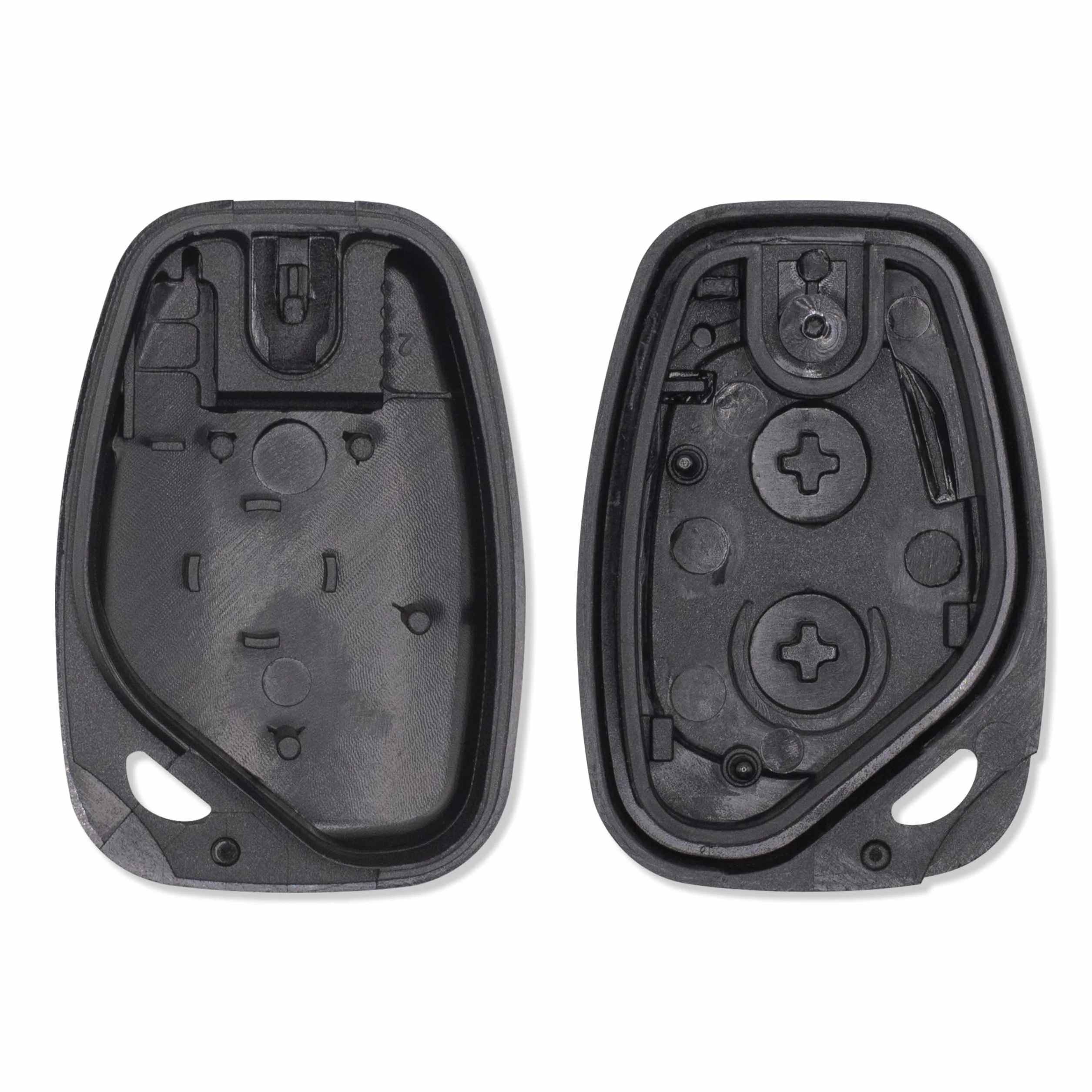 LAGE Ricambio Chiave Guscio 2 Tasti Telecomando compatibile Renault Master Trafic Clio Twingo Megane Laguna Espace Kangoo Safrane Modus Opel Vivaro Movano Nissan Interstar