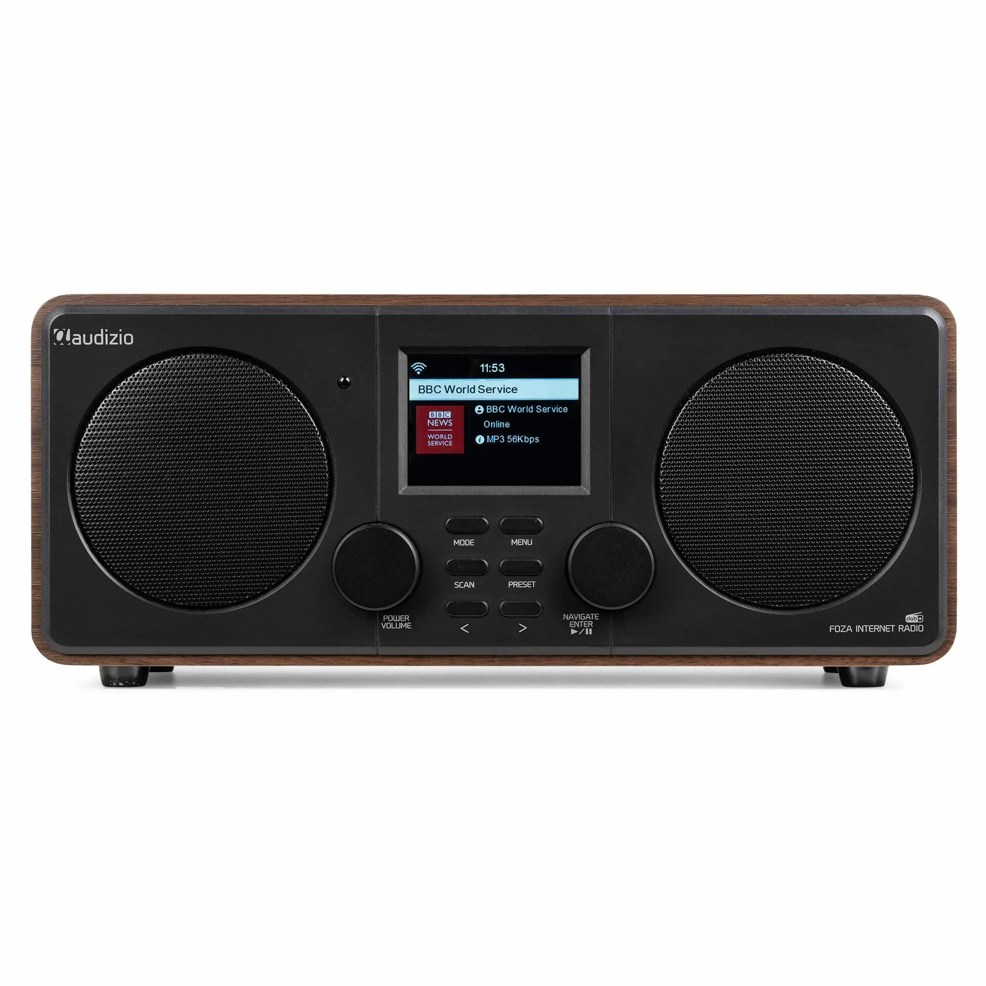 Audizio Foza Radio Internet WLAN DAB+ Bluetooth 50W FM USB MP3
