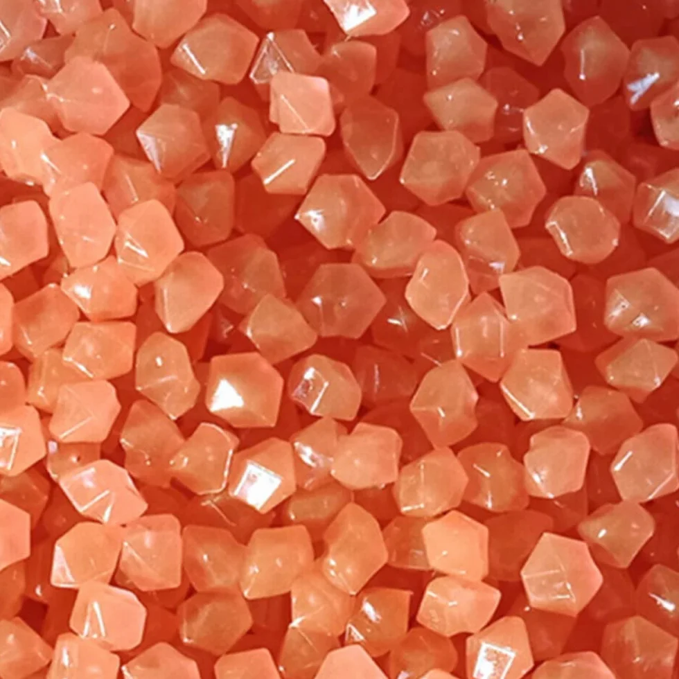 300 Pezzi Arancione Chiaro Pietre Luminosi Ciottoli Luminosi Fluorescenti Luminose Incandescenza nel Buio Pietre Rocce Ghiaia per Giardino Acquario Decorazione 14x11mm