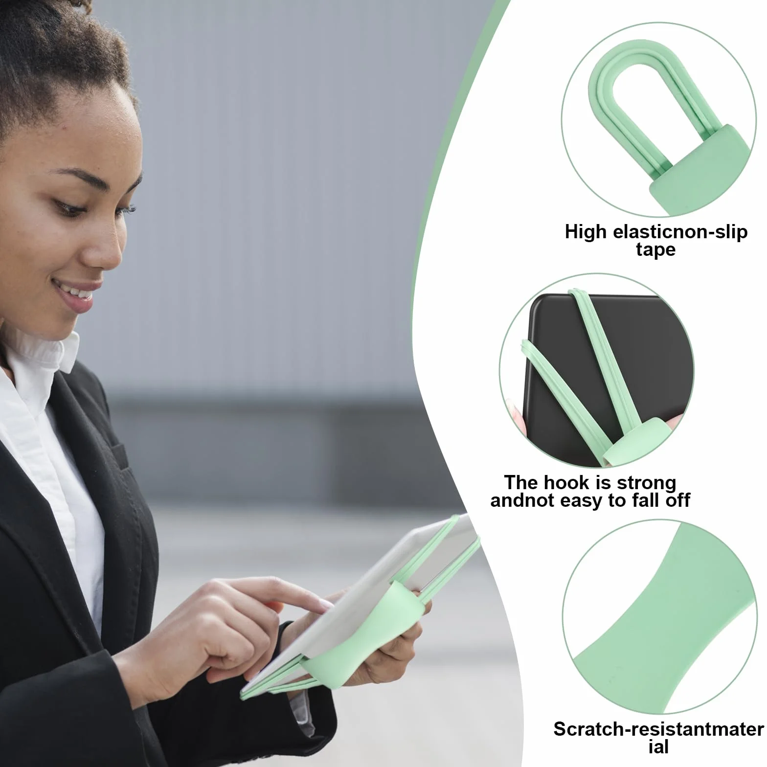 Verde Matcha Supporto per Lettura A Letto per Kindle Paperwhite, Compatibile con Kindle Oasis/Kobo/Tablet 4.7-8"