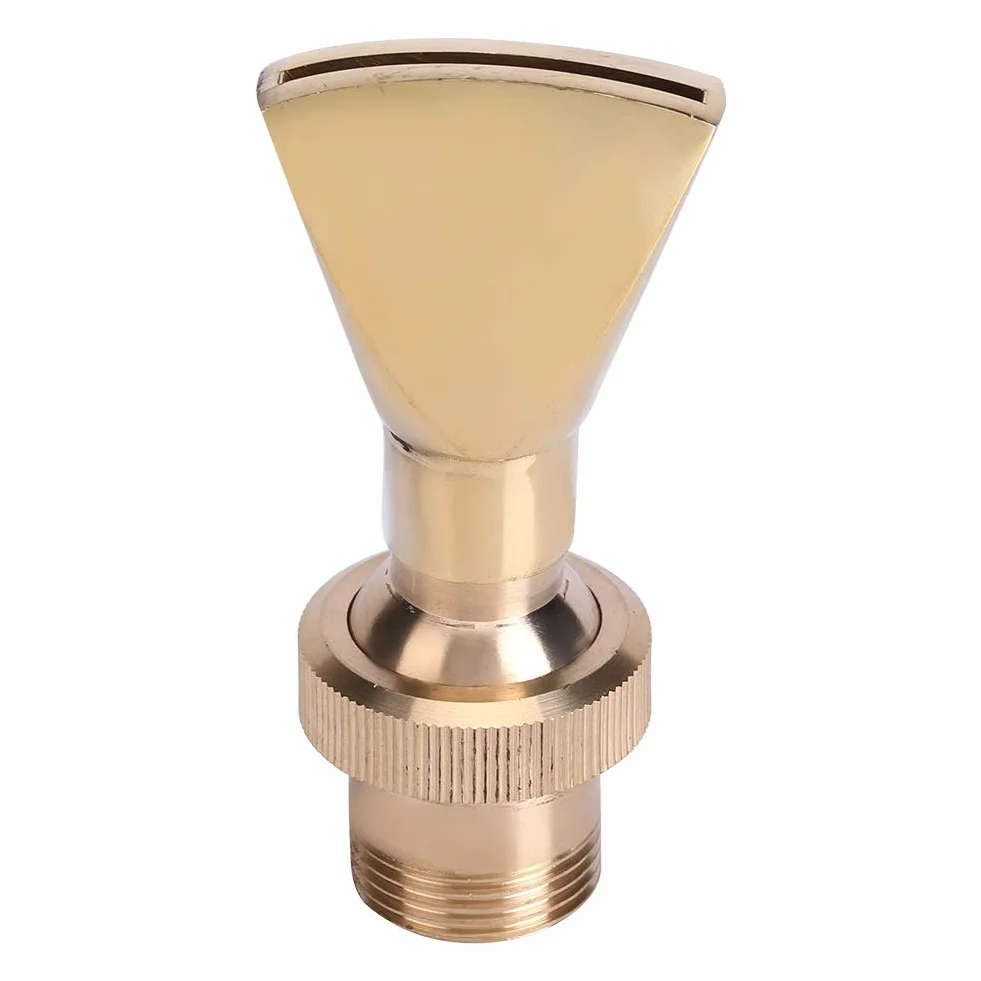 DEWIN Fontana Ugello, 1/2" DN15 e 3/4" DN20 a PERMA di Ventaglio in Ottone Ugello Spruzzatore Ugello Spruzzatore