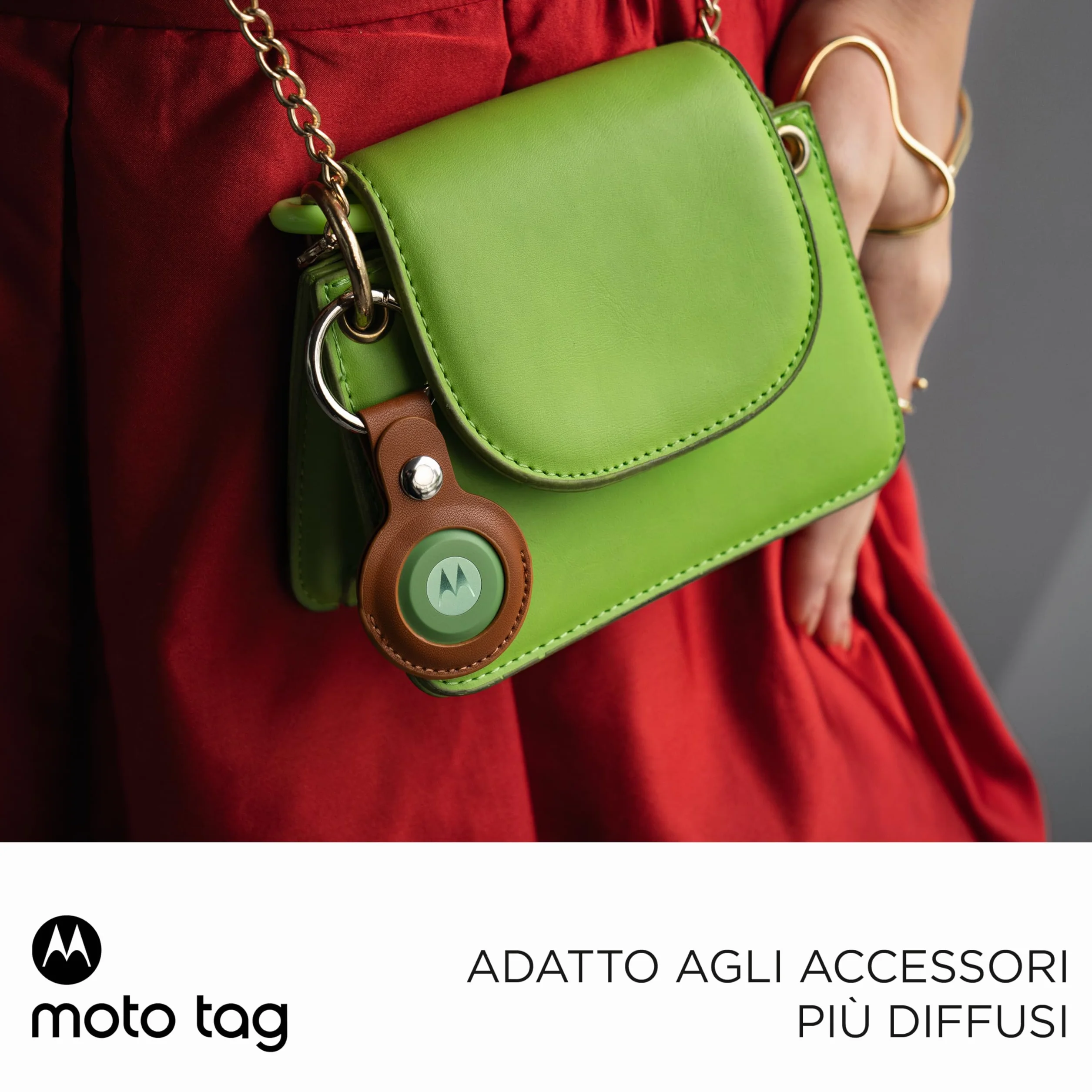 Motorola Smart Tag Midnight Blu Ultra Wide Band 35m Resistenza Acqua 1m 1 Anno Autonomia