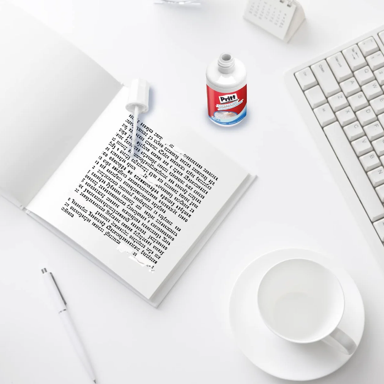 Pritt Correttore Liquido con pennello 20 ml Bianchetto Applicazione Rapida