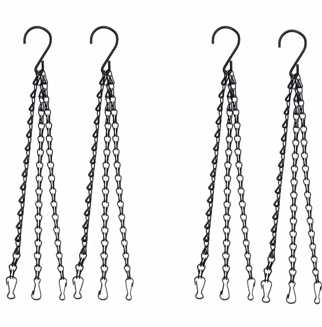 Catene metalliche per appendere 50 cm per vasi fiori cesti gabbie uccelli