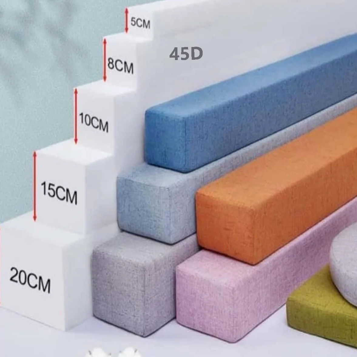 Cuscino Letto Gap Filler, Cuscino Supporto Braccioli Divano, Materasso Gap Foam Filler, Cuscino Testiera Lungo 45x15x10cm