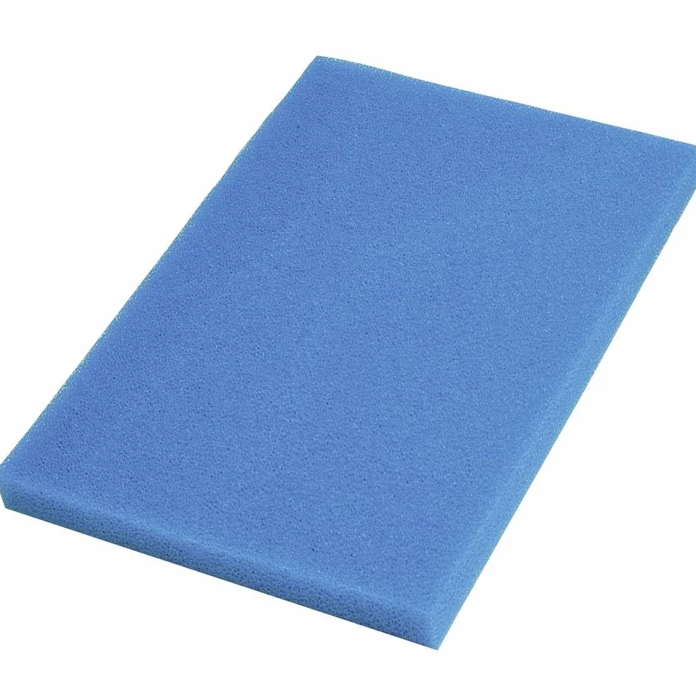 T.I.P. FSM 45/32, 30551 - Tappetino filtrante per laghetto (45 x 31,5 x 3,8 cm, ritagliabile, Blu, Filtro Naturale, filtraggio fine di Tessuti Solidi e sospesi, Riutilizzabile)