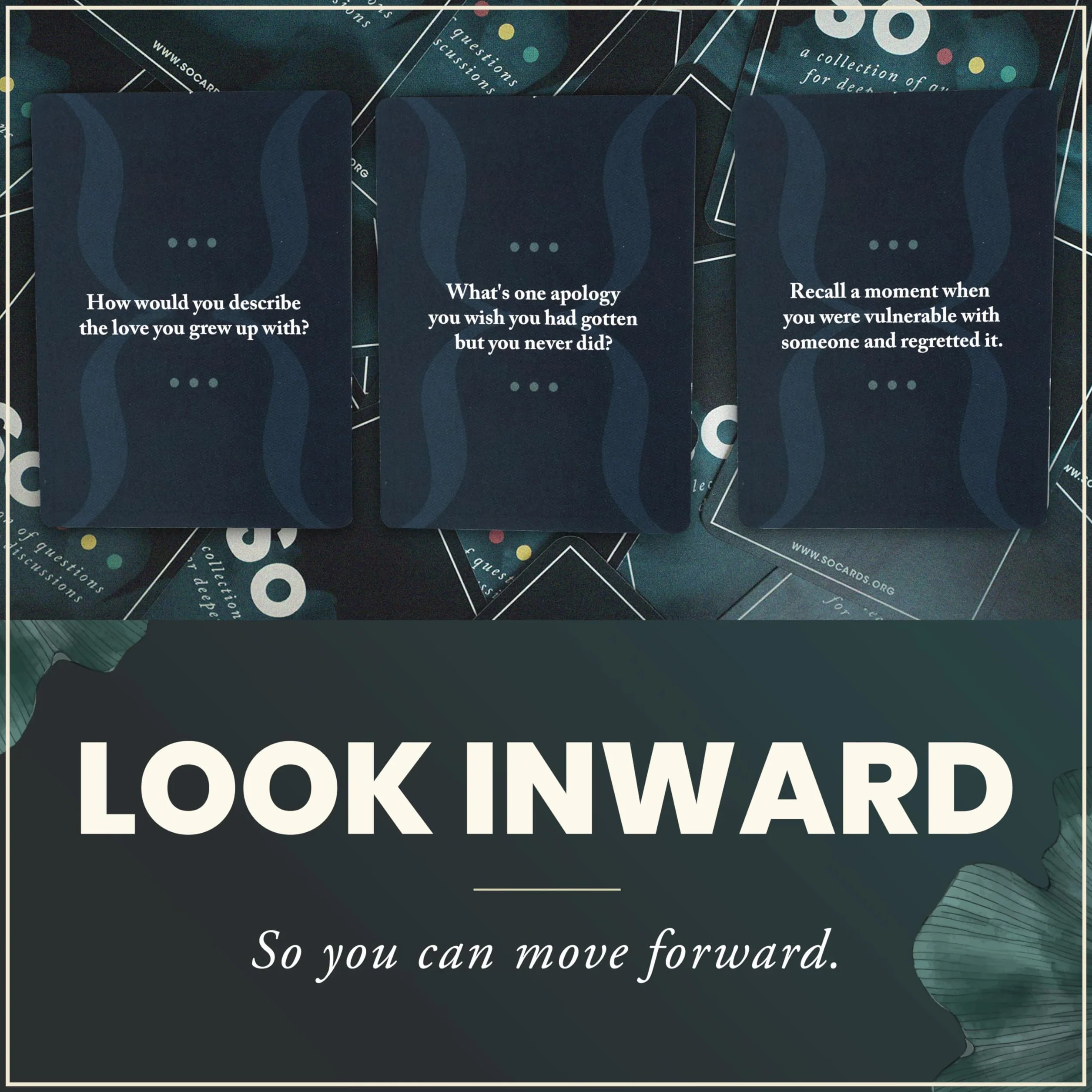 SO Cards Unstuck Yourself Conversation Starter Cards for Meaningful Discussion Introspection