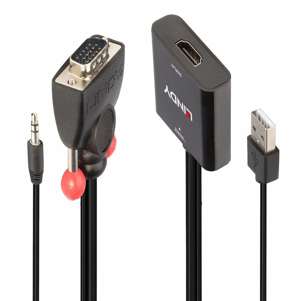 LINDY VGA Audio HDMI Converter 38284