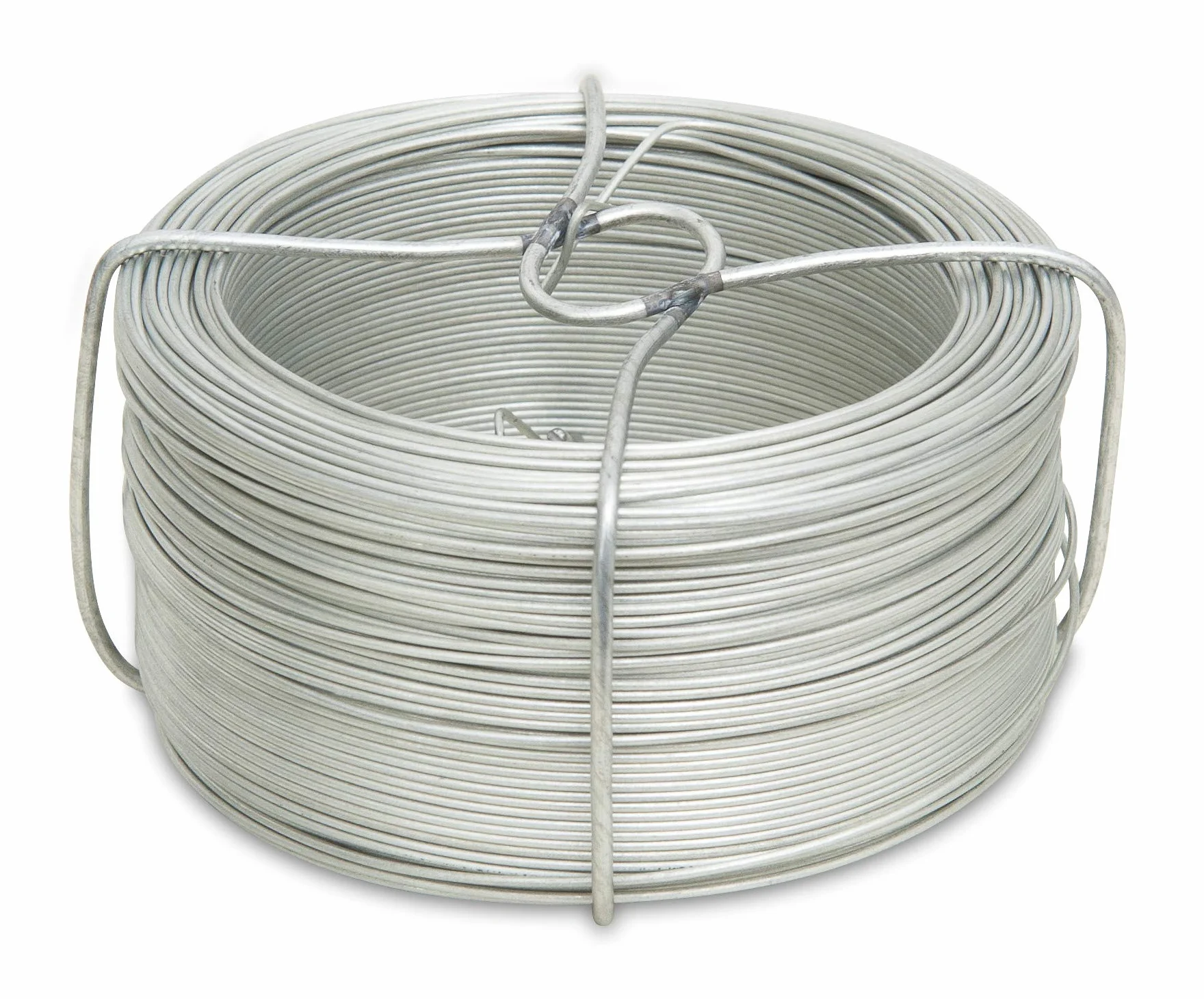 Windhager Filo da Giardino, Filo per Fiori, Filo per Piante, Filo per bricolage, Filo per Avvolgere in Acciaio Inox, Rotolo zincato, 1 mm x 100 m, 06225