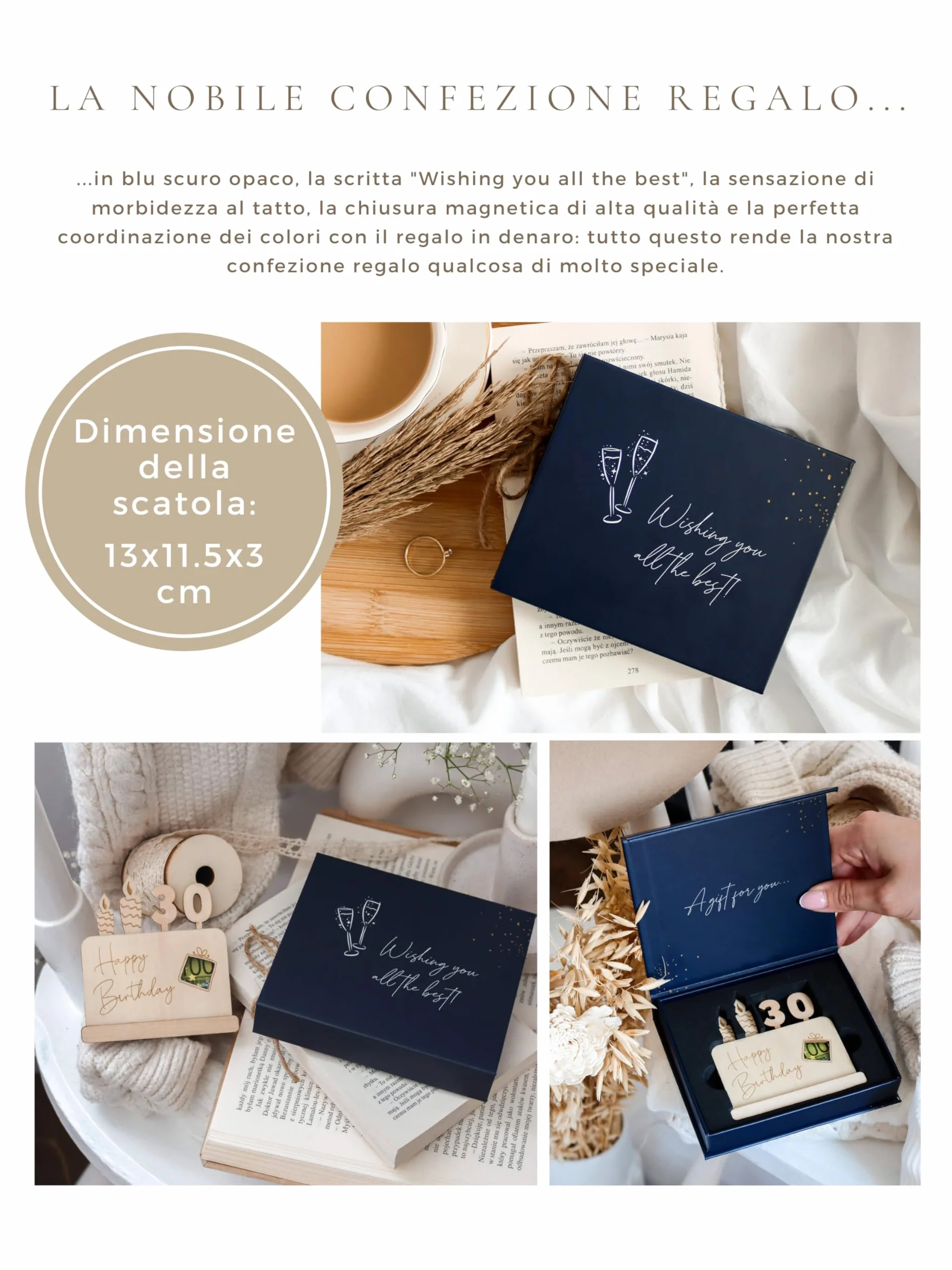 Joli Coon Biglietto auguri 30 anni - Regalo in denaro 30 compleanno