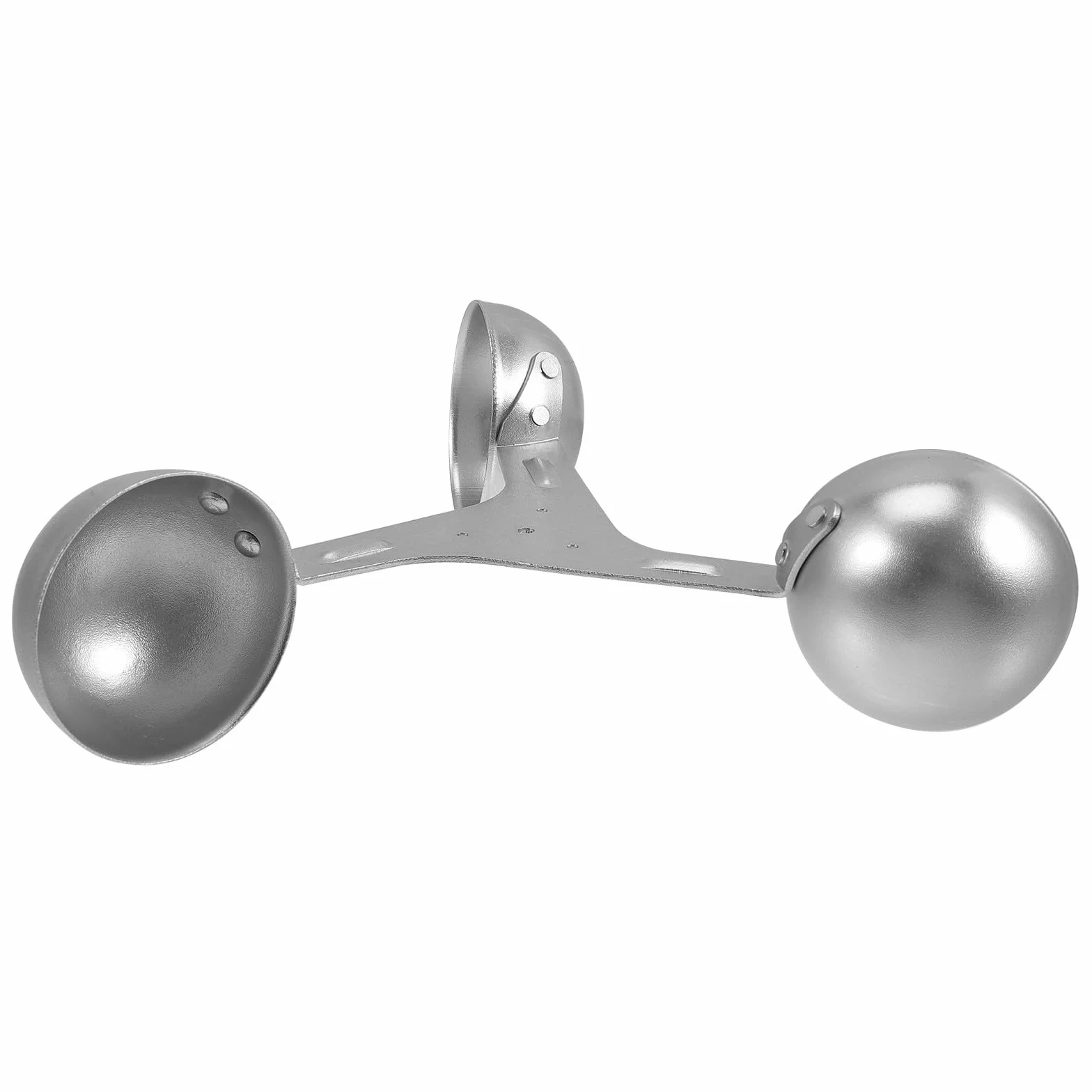 Magiclulu Sensore Di Velocità Vento Anemometro a 3 Tazze Coppa Di Misurazione Del Flusso D'Aria in Lega Di Alluminio Per Monitoraggio Ambientale E Applicazioni Industriali