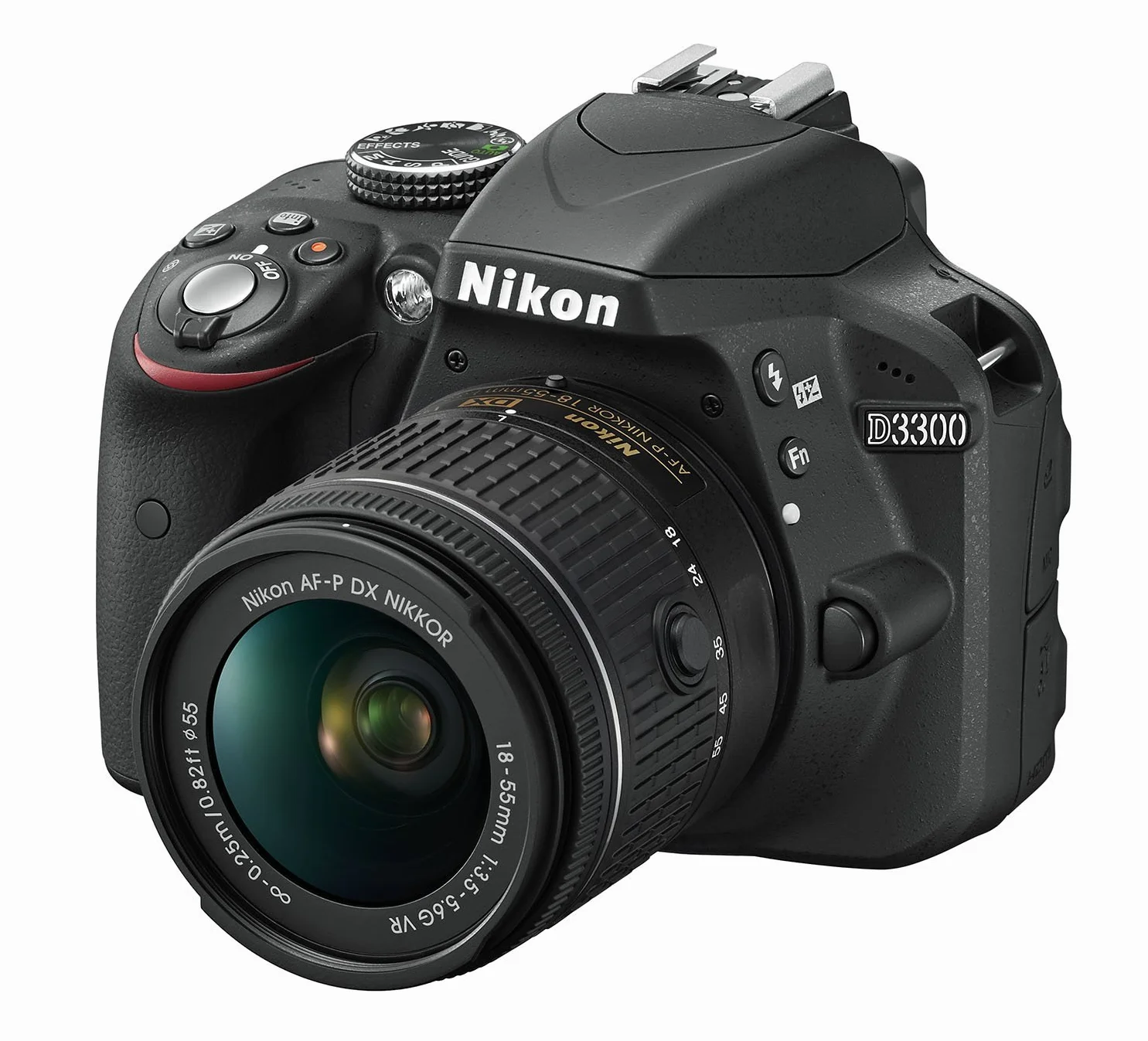 Nikon D3300 Fotocamera Reflex 24,2 Mpix Kit AF-P 18-55 mm VR Nero Ricondizionato