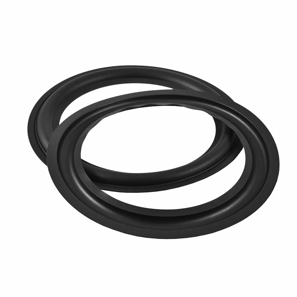 Akozon Altoparlanti Bordo in Gomma 8 Pollici Woofer Sospensione Riparazione 2 pz