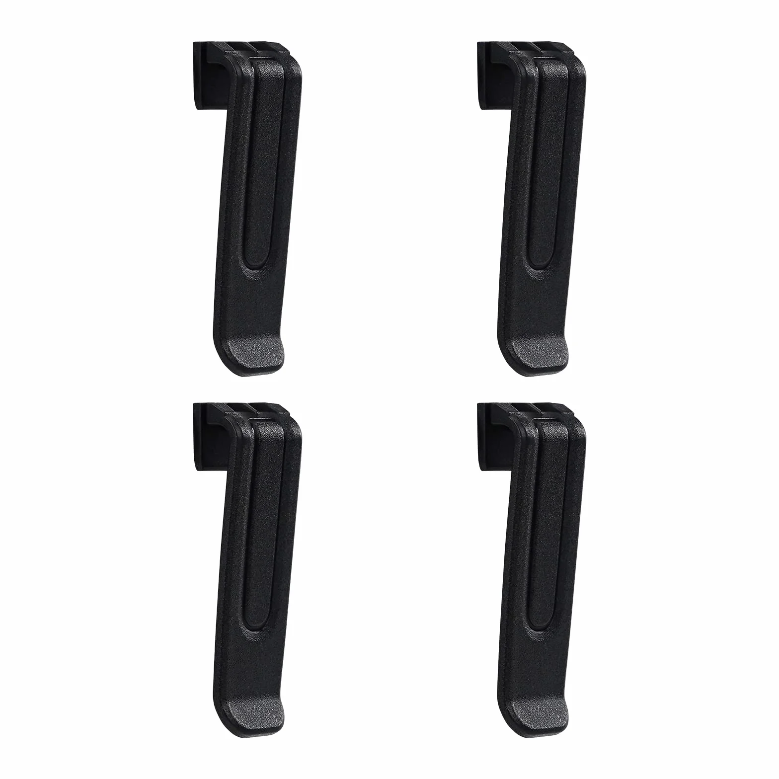 Retevis RT68 Clip per Cintura Walkie Talkie, Clip da Cintura per Radio Bidirezionali (4 Pezzi)