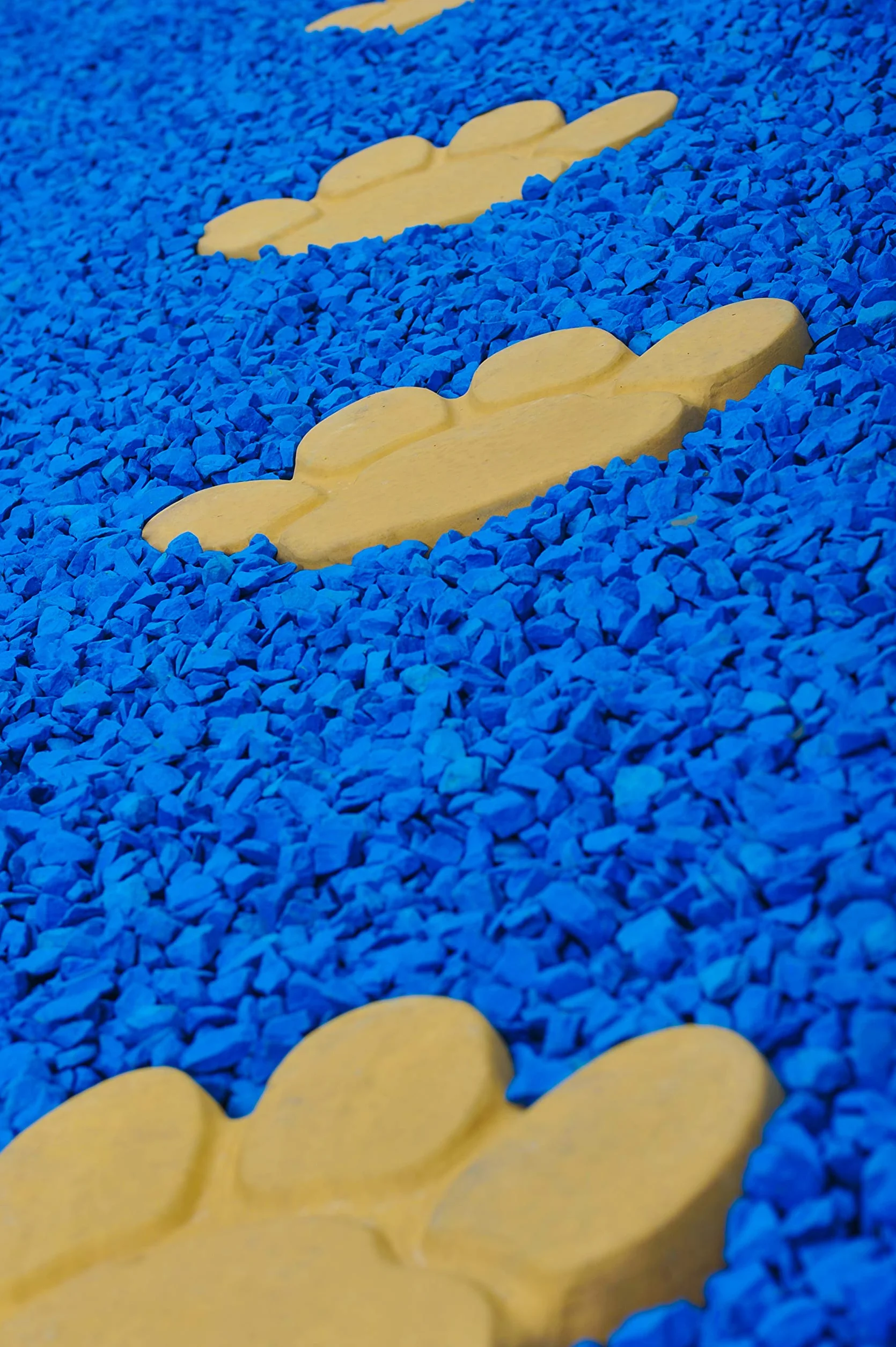 RockinColour Azure Blue Pietre Decorative da Giardino. 20mm. 14-15 kg