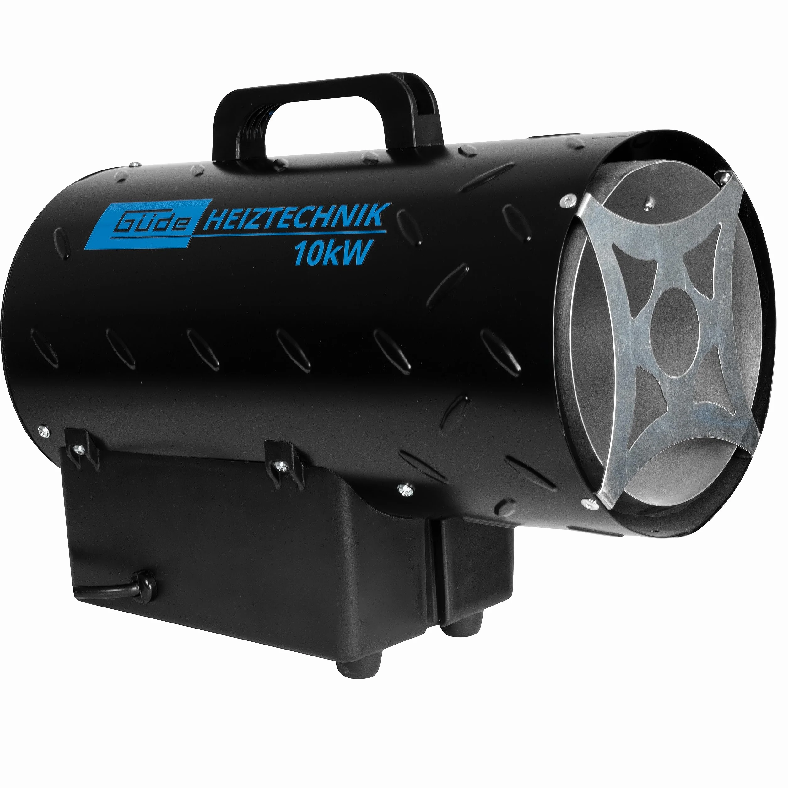 Güde GGH 10 L Termoventilatore a gas, Tubo gas 1,5 m, Riduttore pressione 700 mbar