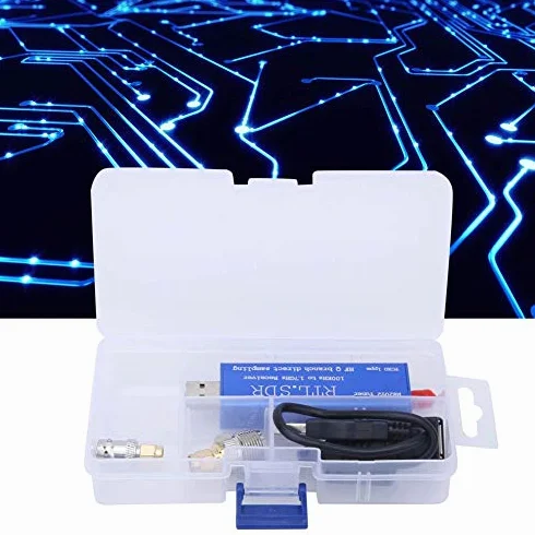 RTL-SDR RTL2832U R820T2 Ricevitore Sintonizzatore USB 100KHz-1.7GHz UHF VHF