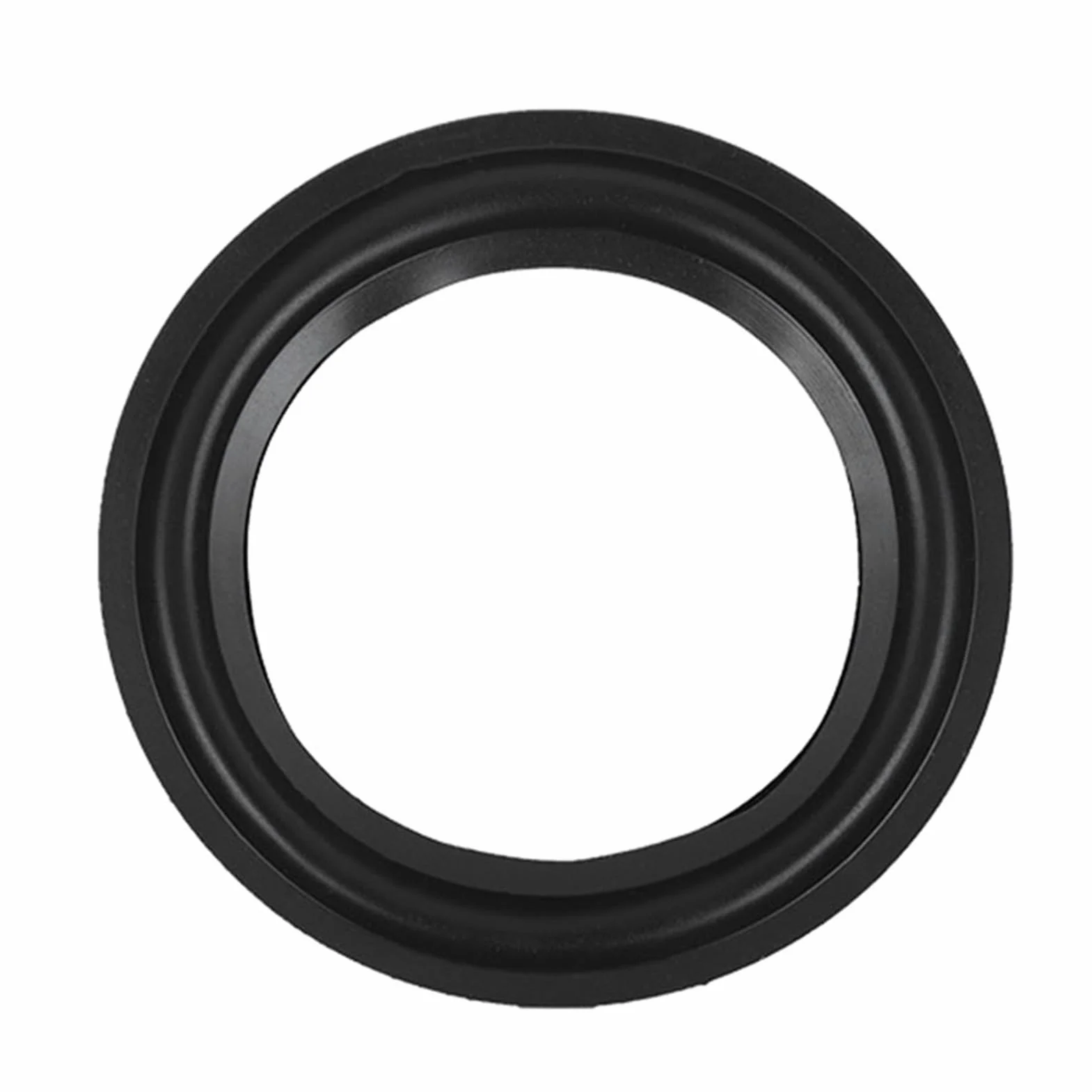 Membrana Riparazione Subwoofer 4 Pollici Bordo Gomma Altoparlante 2 Pezzi Nero Hi Fi Woofer