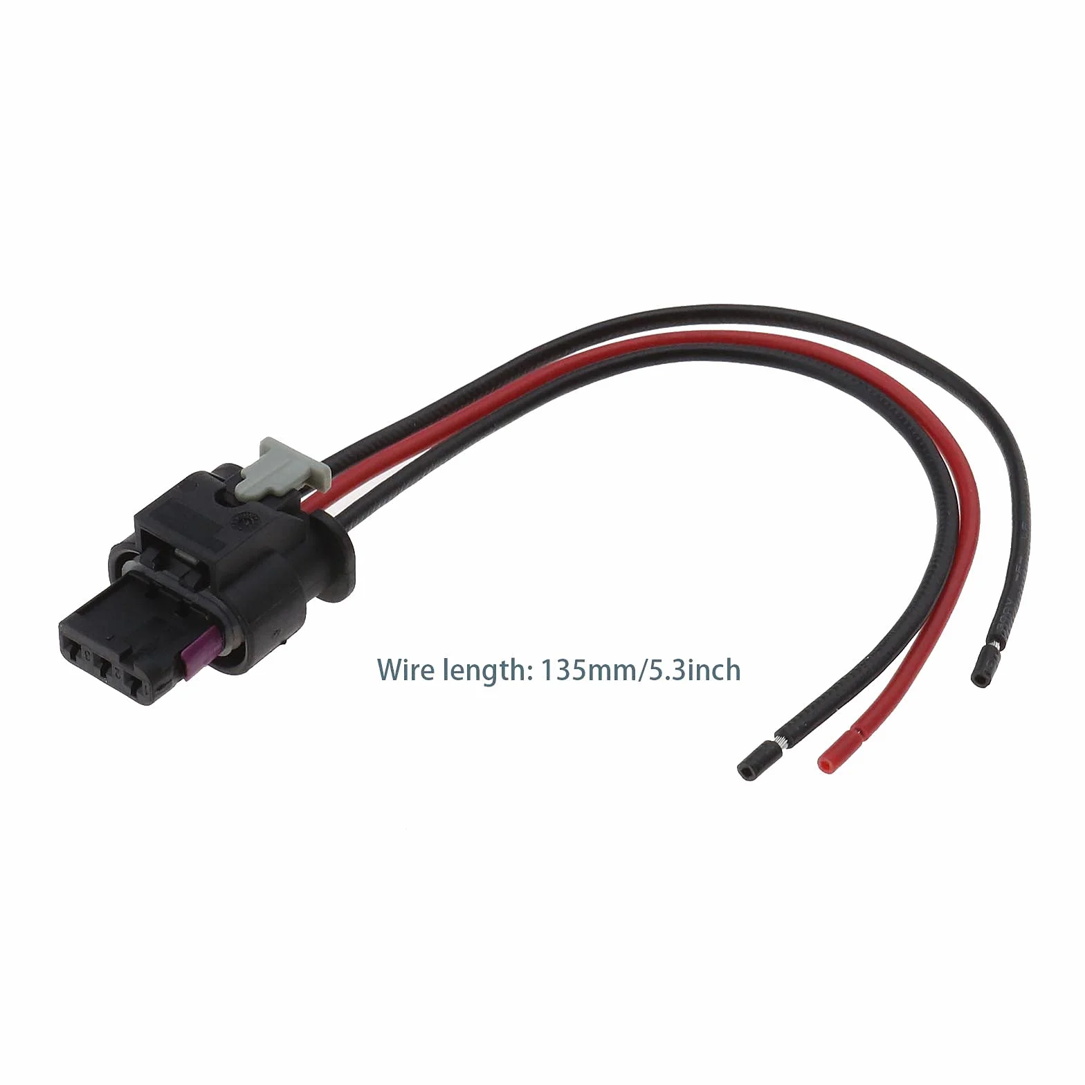 ECSiNG 2x Sensore Di Parcheggio Spina Di Ricambio 13,5 cm Compatibile Con VW Passat Jetta Golf Beetle Audi A3 A4 A6 Skoda Seat