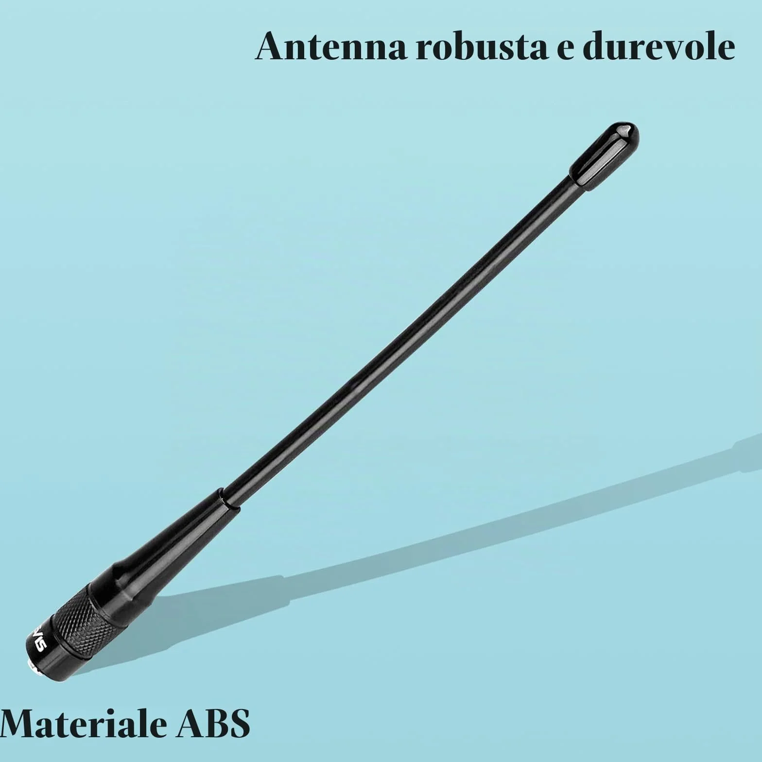 Retevis RHD701 Walkie Talkie Antenna VHF/UHF Dual Band SMA-F Compatibile con Baofeng UV-5R