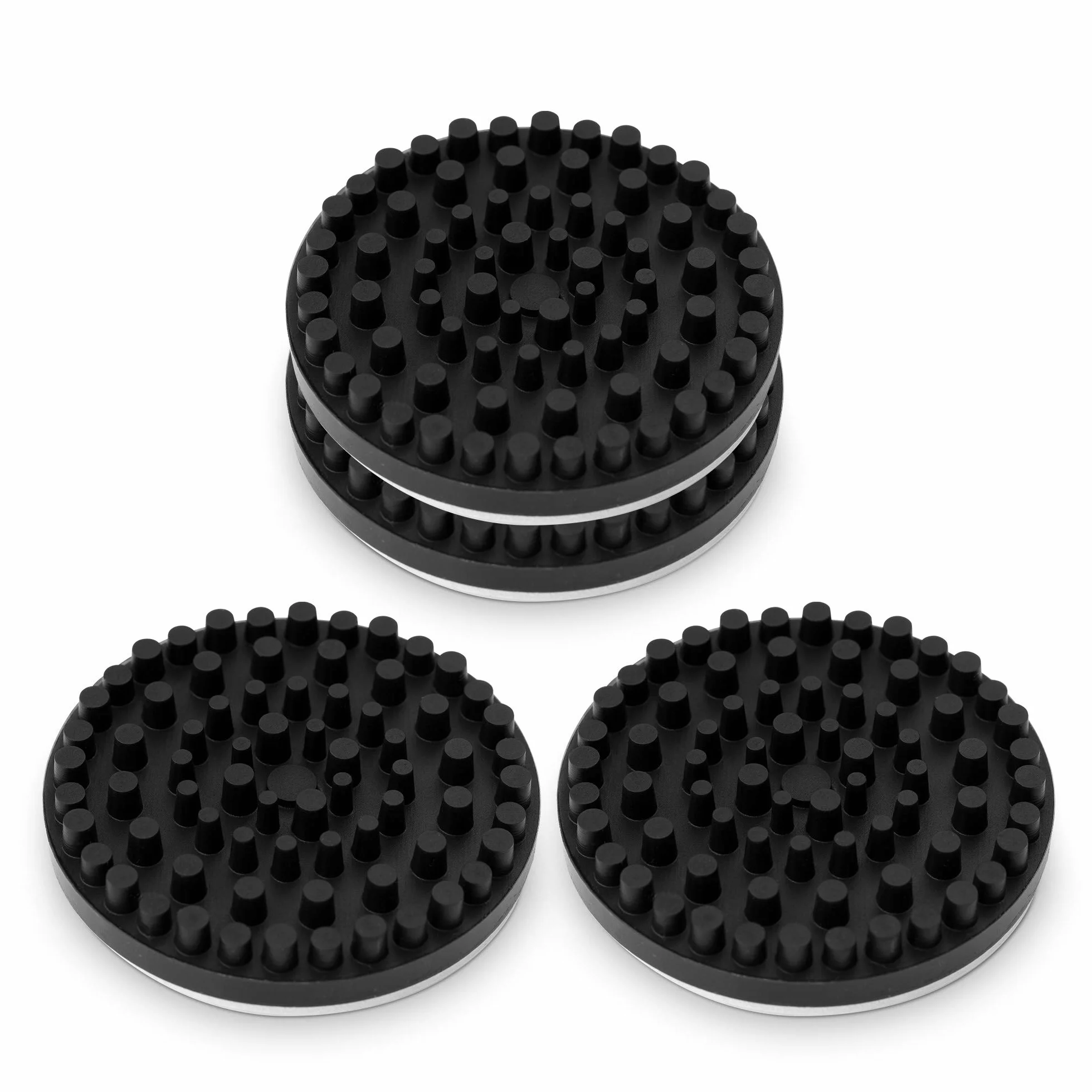 kwmobile Set 4x Piedini Antivibrazione per Casse Audio Ø 5,3x1cm Gommini Anti Vibrazioni Subwoofer Hi-Fi