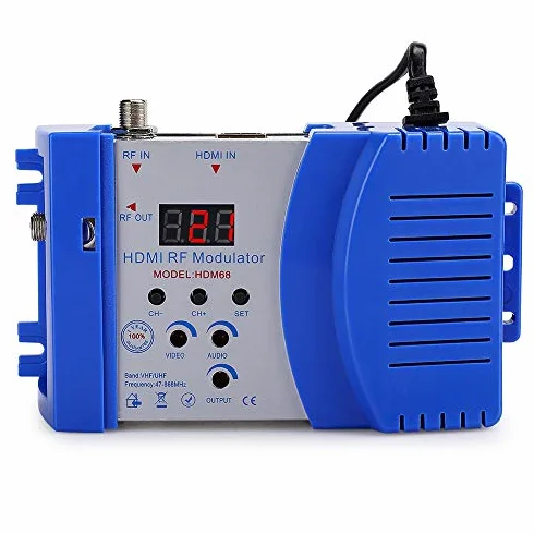 Modulatore HDMI HDM68 VHF/UHF RF 100-240V UE