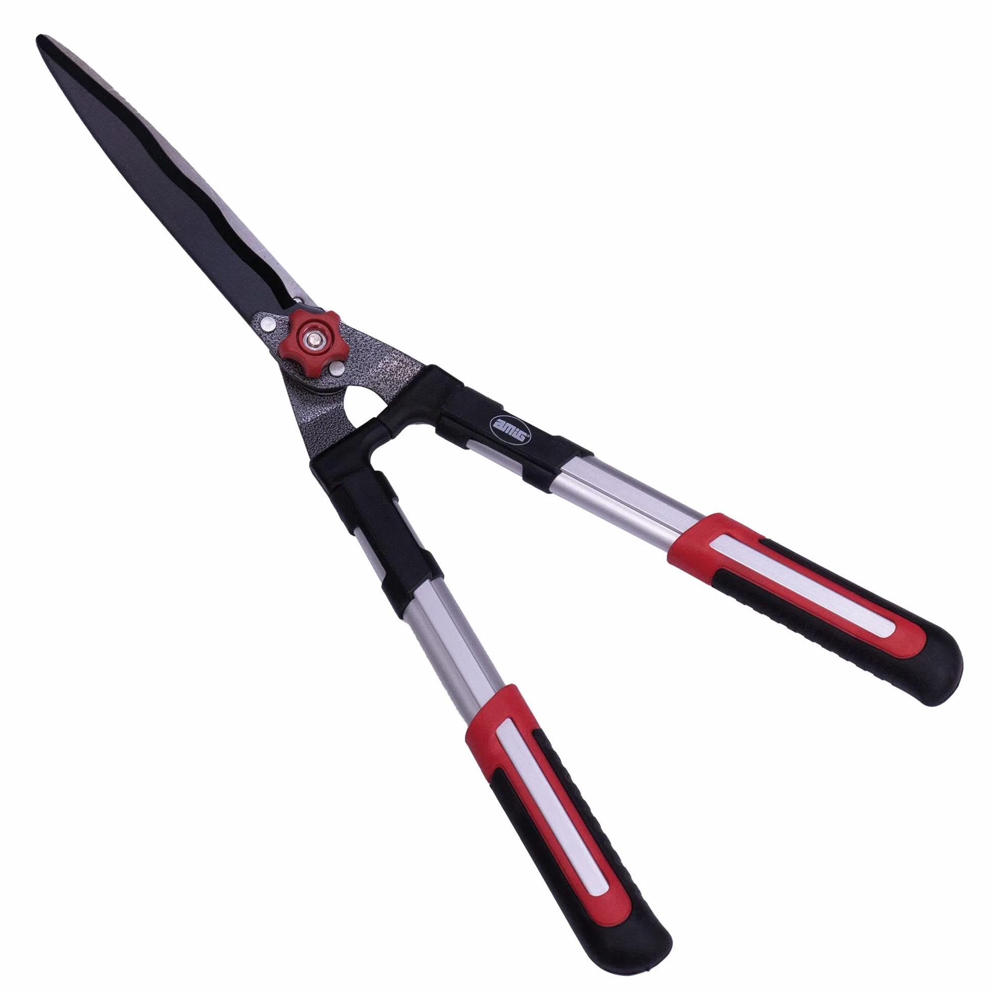 Amig Cesoie per siepi 600 mm Lama in acciaio temprato rivestito in teflon Manico antiscivolo alluminio
