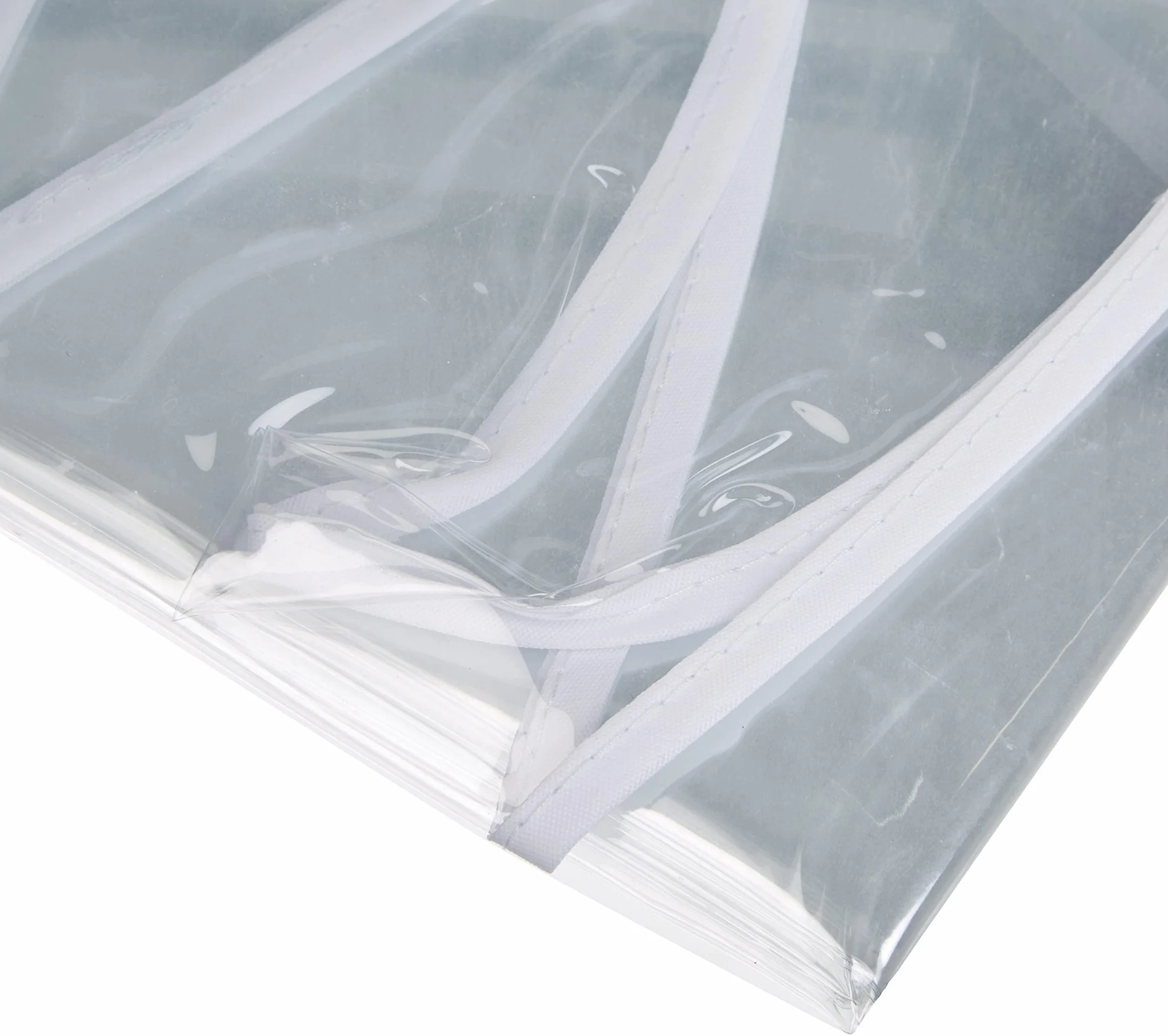 Linea decorazione Garden tovaglia PVC bianco 180 cm