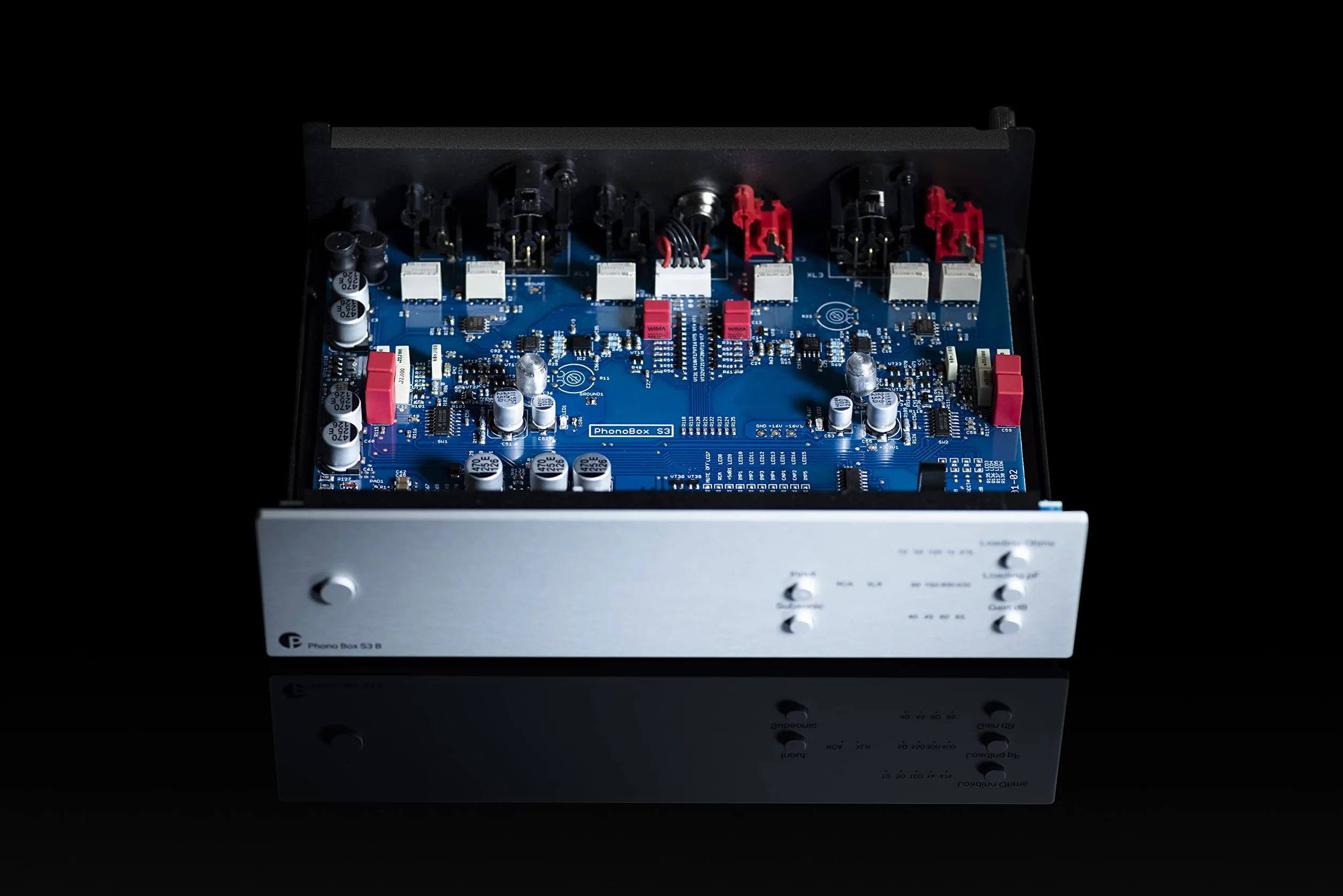 Phono Box S3 B Preamplificatore fonofilo simmetrico Nero