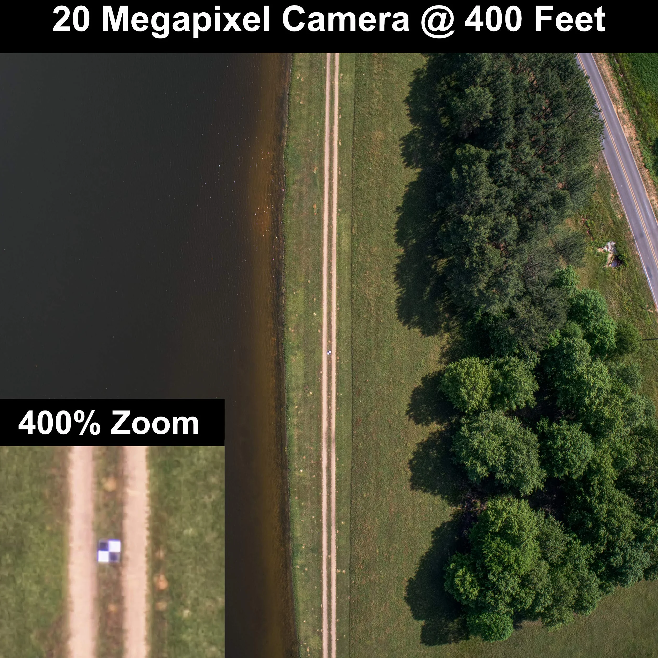 Pix4D DroneDeploy GCP 24"x24" Ground Control Point UAV Aerial Target 6 Pack Black White Markers