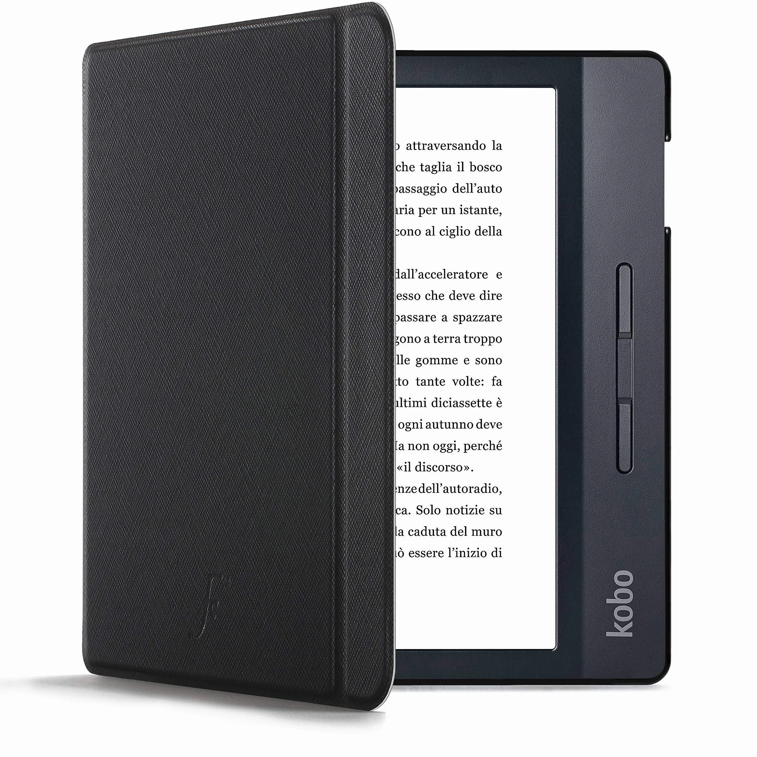 Forefront Cases Custodia Magnetica per Kobo Libra H2O (2019) Nero
