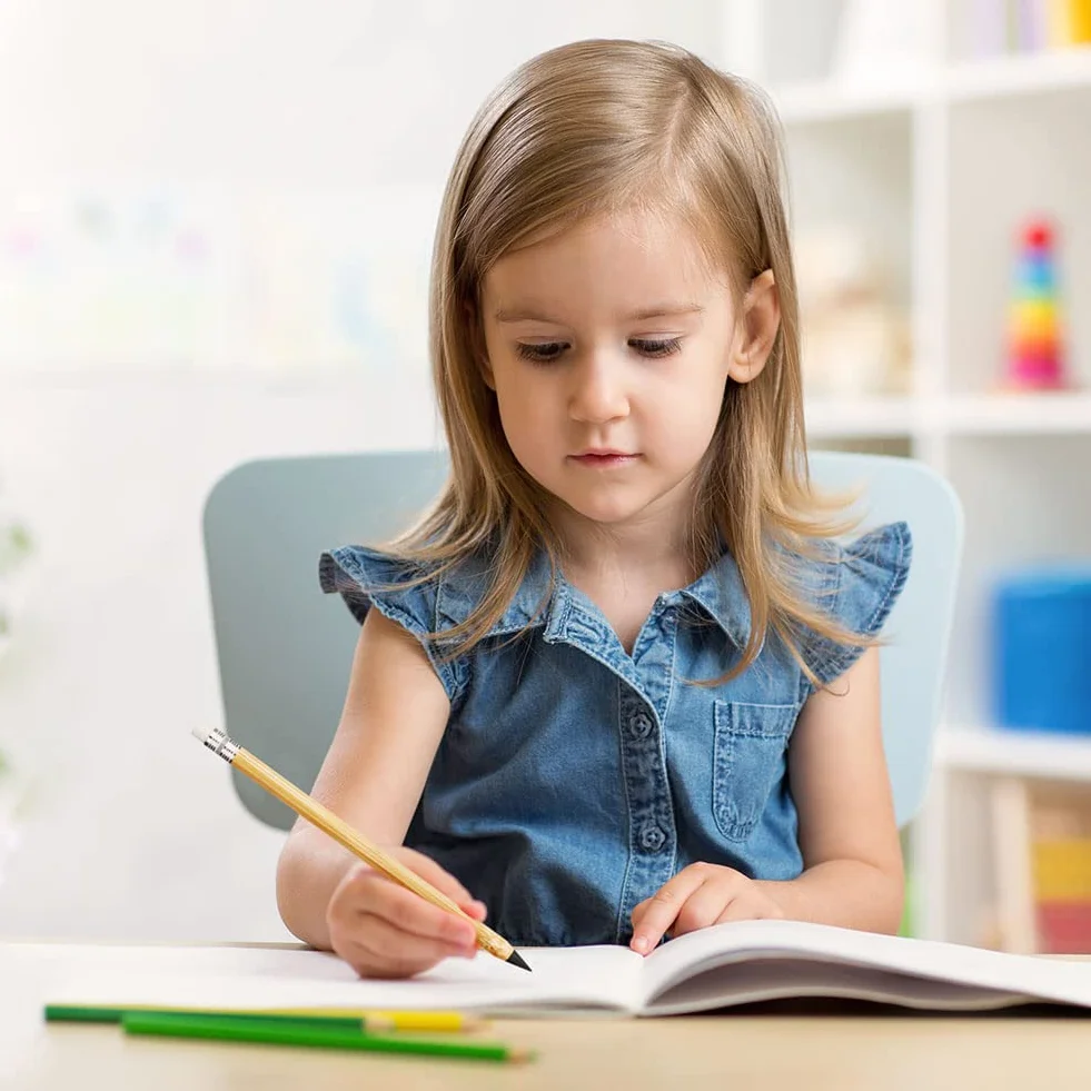 Matita Senza Inchiostro Eterna per Scrivere Infinita con Gomma per Bambini Adulti
