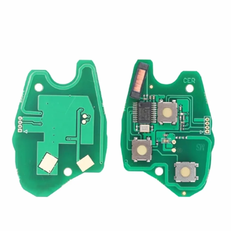 Telecomando chiave auto 433 MHz ID46 PCF7946 per Renault Trafic Duster Clio 3 Twingo Movano Dacia Logan Sandero Kangoo