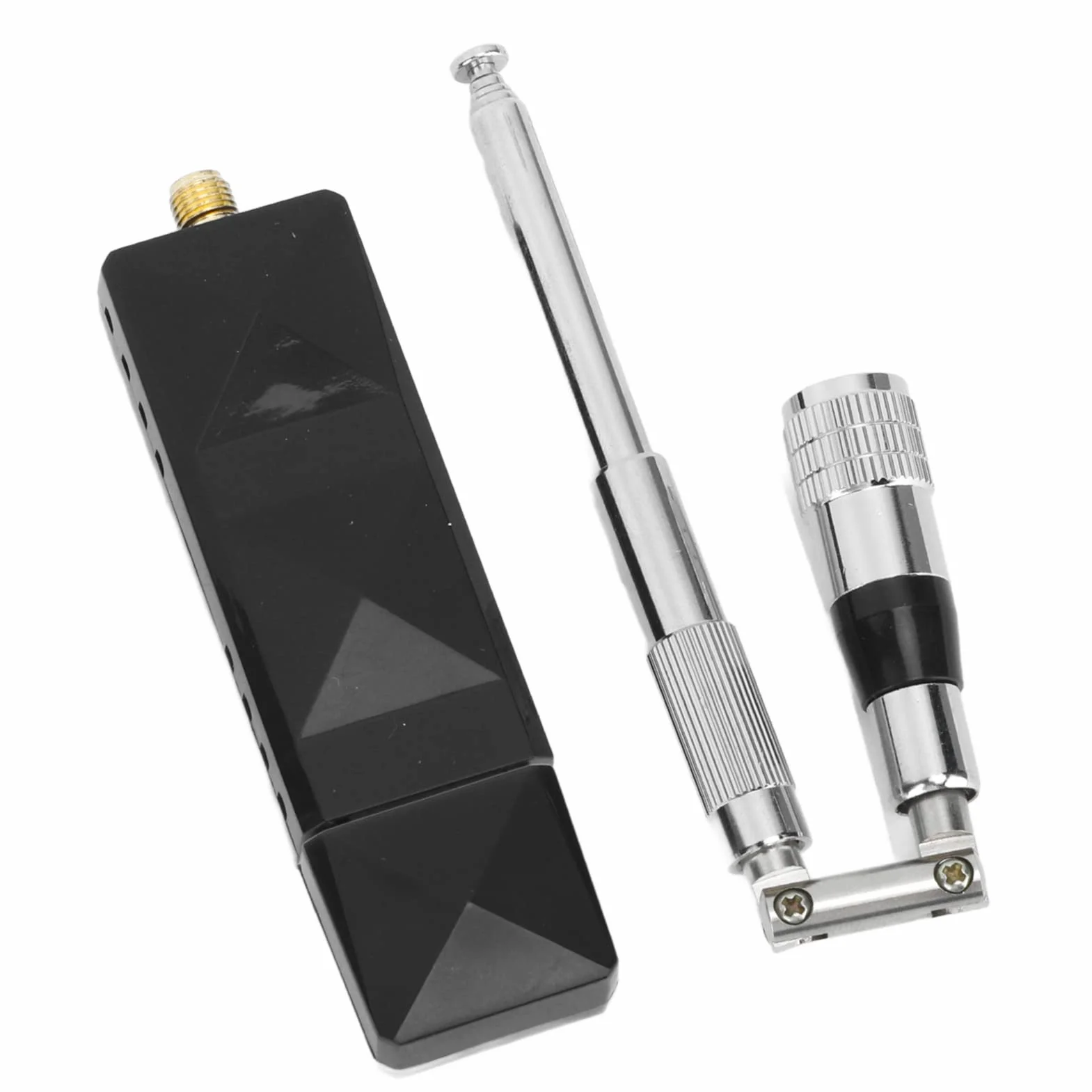 Yctze Ricevitore AIS a Doppio Canale Uscita USB con Antenna per Barche Marine ABS Portatile Pieghevole Acciaio Inossidabile