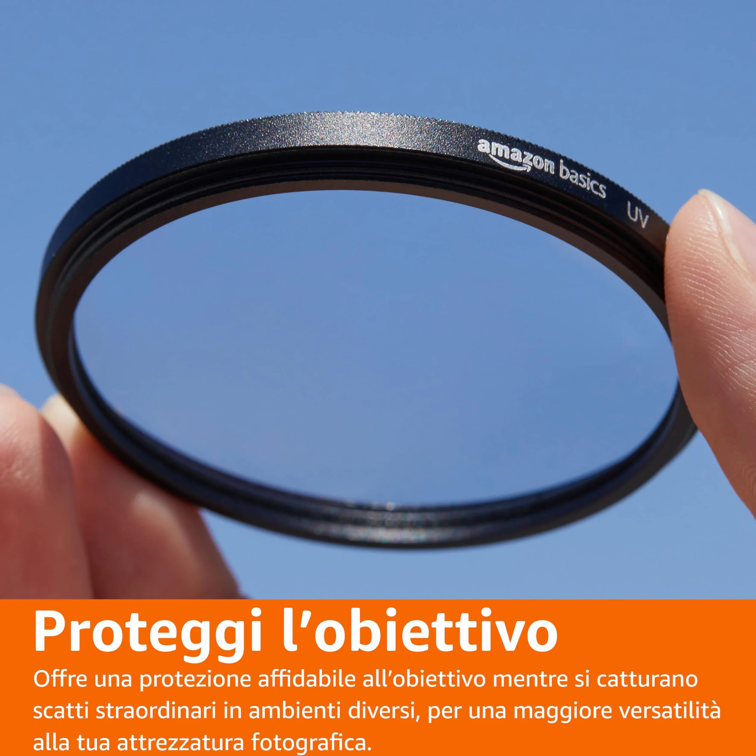 Amazon Basics 77 mm Filtro di Protezione UV Circolare