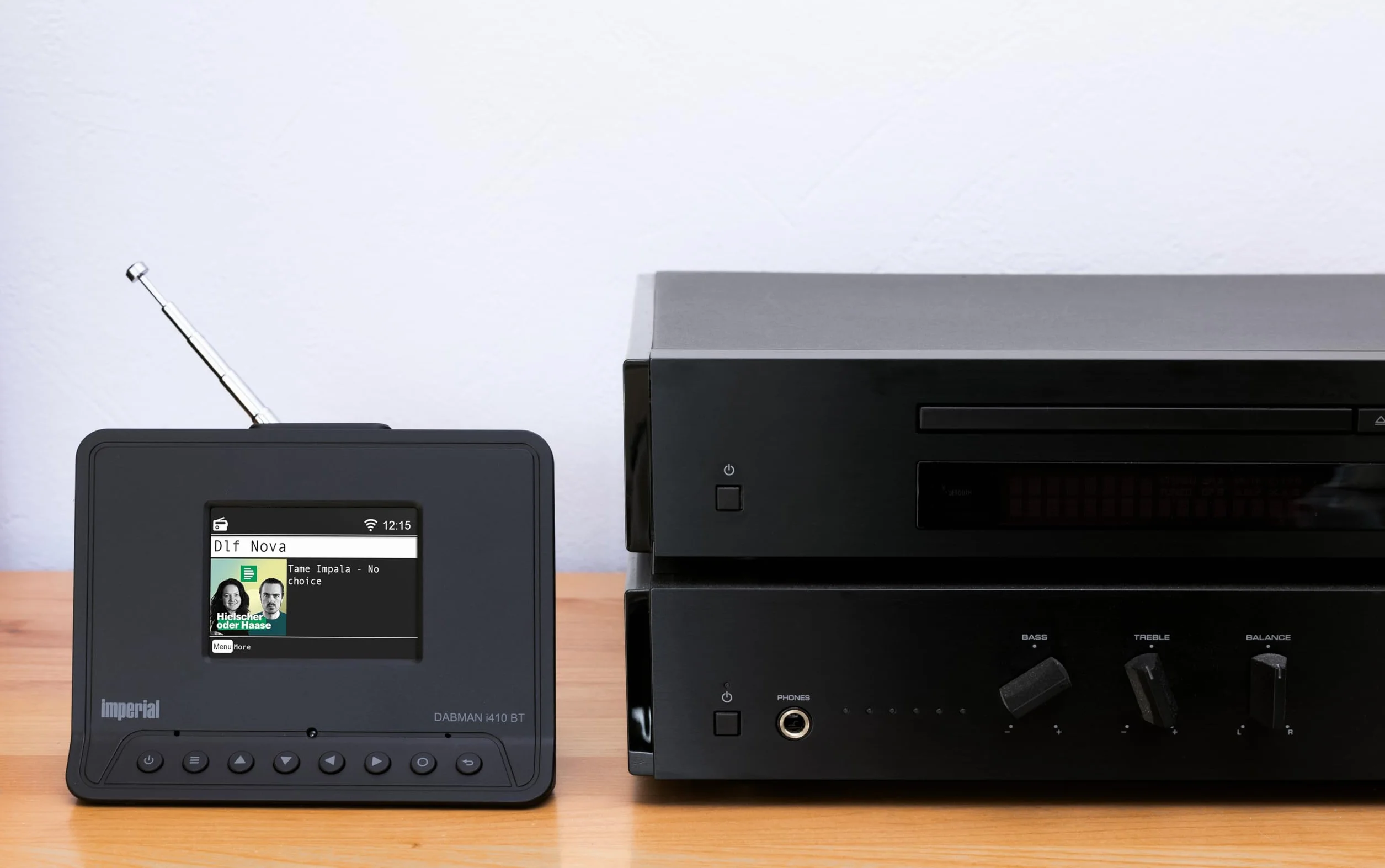 IMPERIAL DABMAN i410 BT Adattatore per impianto HiFi radio Internet DAB+ Bluetooth Nero