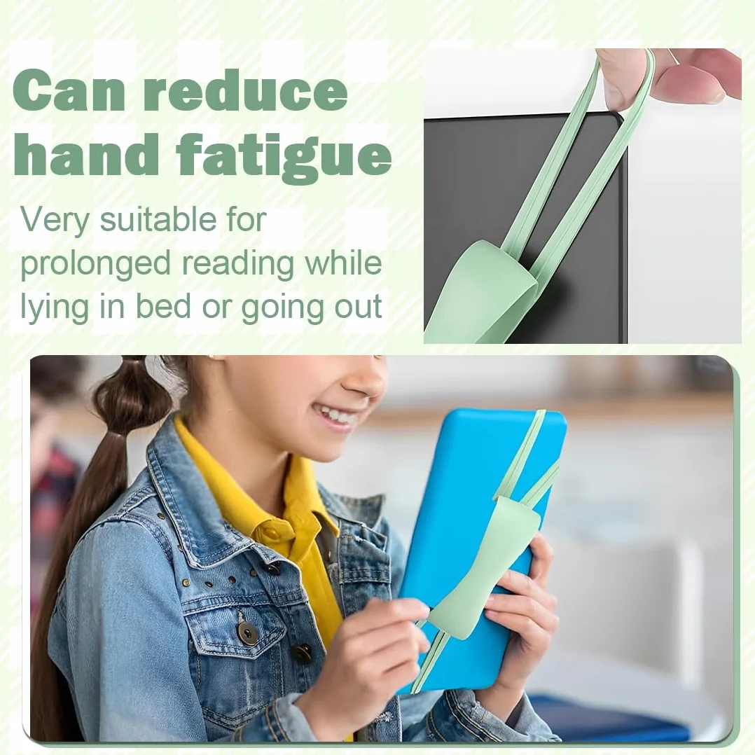 Supporto per Lettura a Letto Antiscivolo 6-8" Universale in Silicone per Kindle eReader Tablet