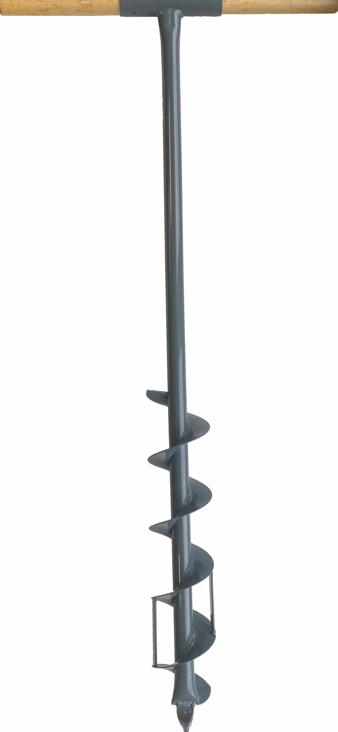 Berger + Schröter 50192 - Trivellatore per Terreno, 9 cm, Colore: Grigio