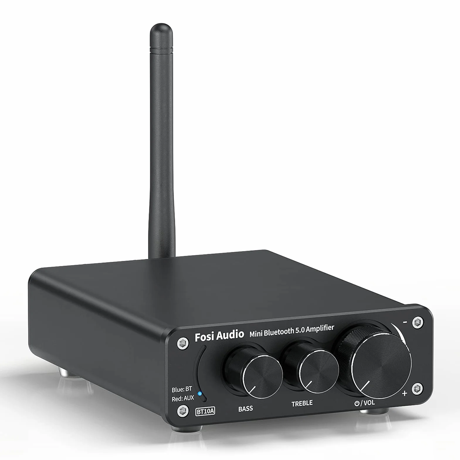 Fosi Audio BT10A Amplificatore Bluetooth 5.0 TPA3116 50Wx2 HiFi Stereo Classe D 2.0 Canali