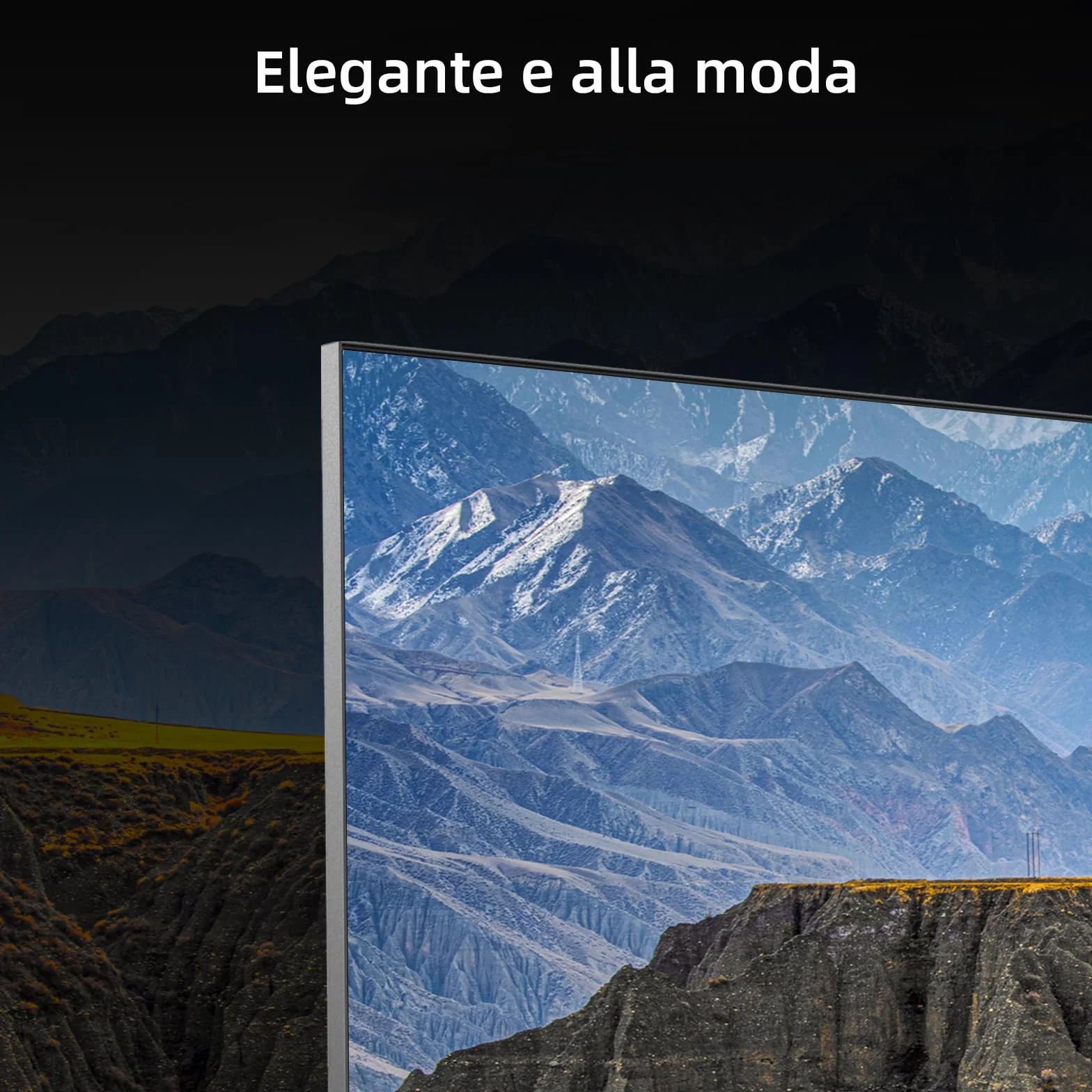 CHiQ Smart TV 32 pollici (81 cm) Full HD HDR10 Google TV OS Dolby Audio dbx-tv Tuner Triplo Chromecast Incorporato Design Metallico Senza Cornice